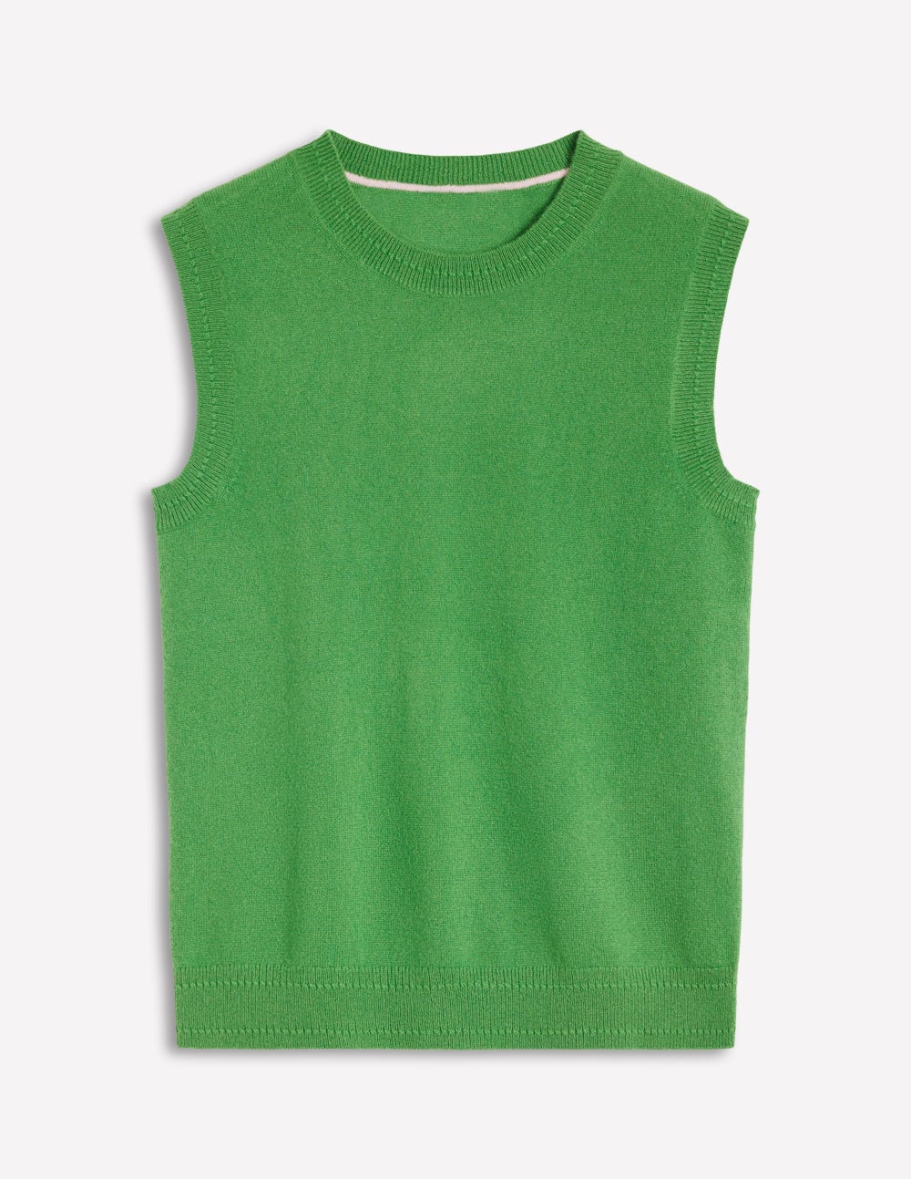 Eva Cashmere Tank-Paradise Green - Image 5