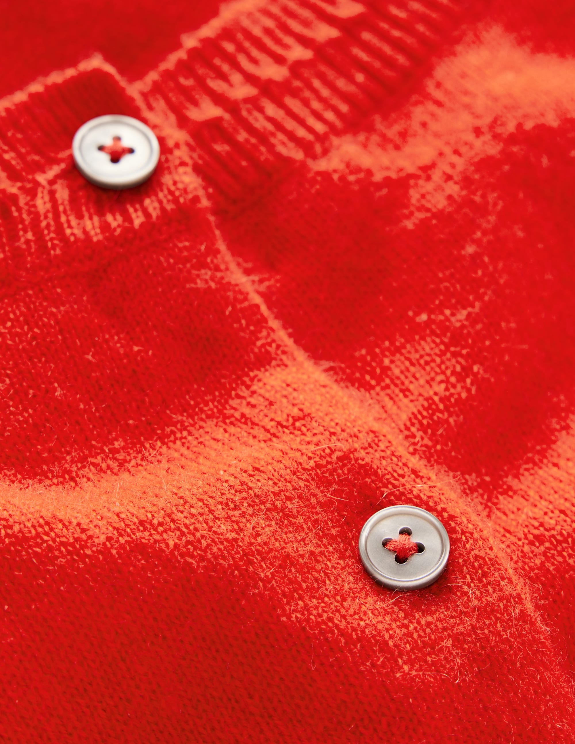 Eva Cashmere Cropped Cardigan-Poppy Red - Image 6