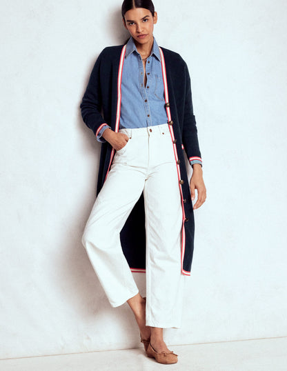 Holly Longline Jacket-Navy-1