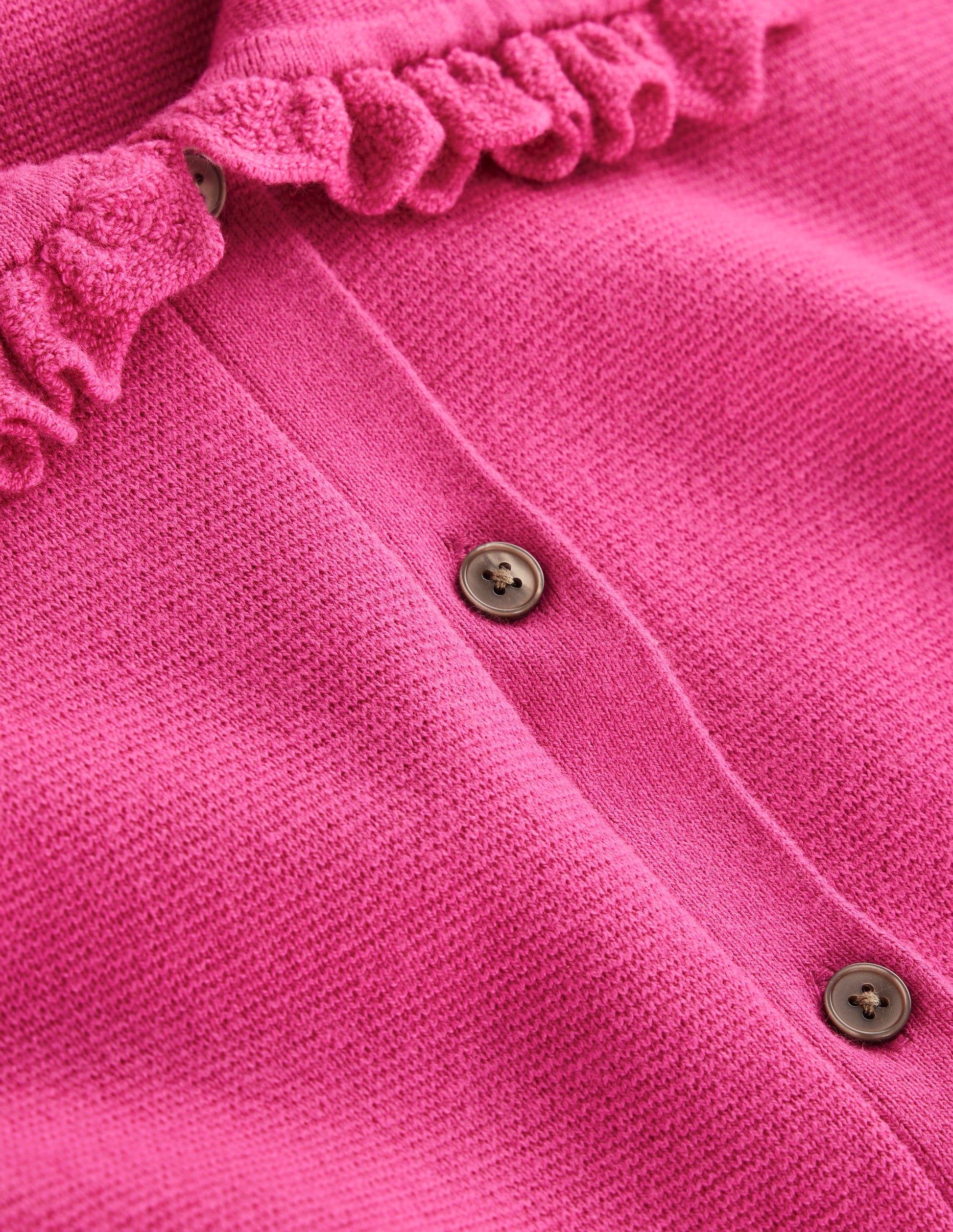 Jessie Frill Collared Cardigan-Sorbet Pink-6