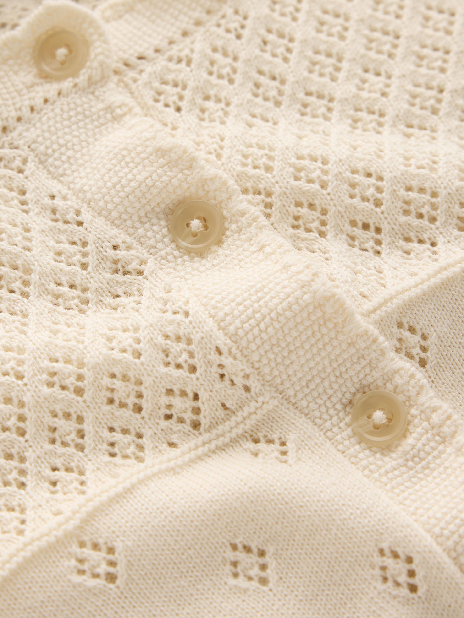 Rosalie Pointelle Cardigan-Warm Ivory-6