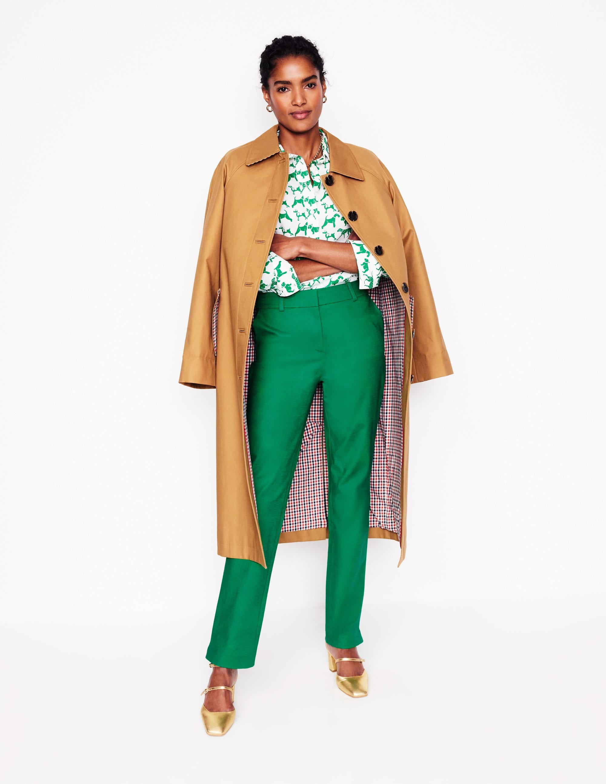 Richmond Trousers-Rich Emerald - Image 1