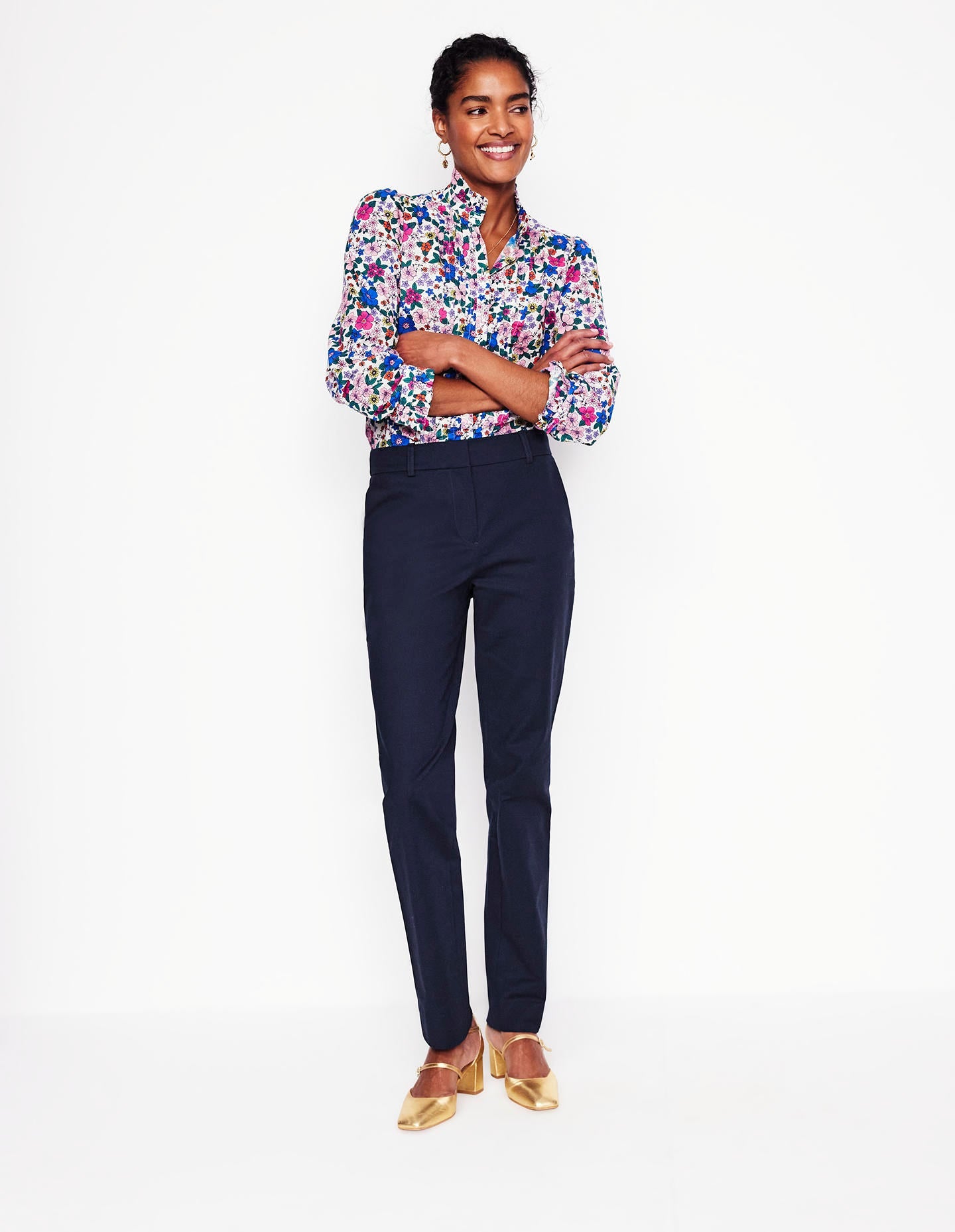 Richmond Trousers-Navy - Image 1
