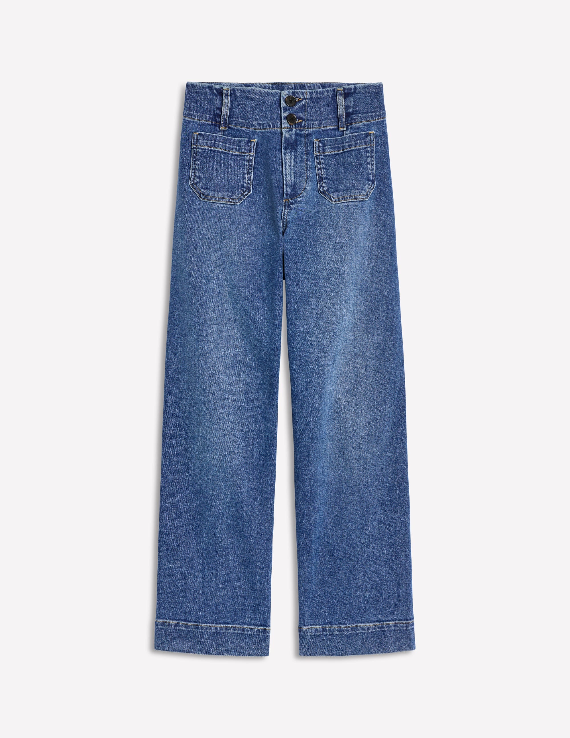 Primrose Cropped Jeans-Light Vintage - Image 2