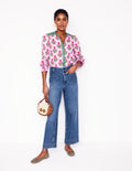 Primrose Cropped Jeans-Light Vintage