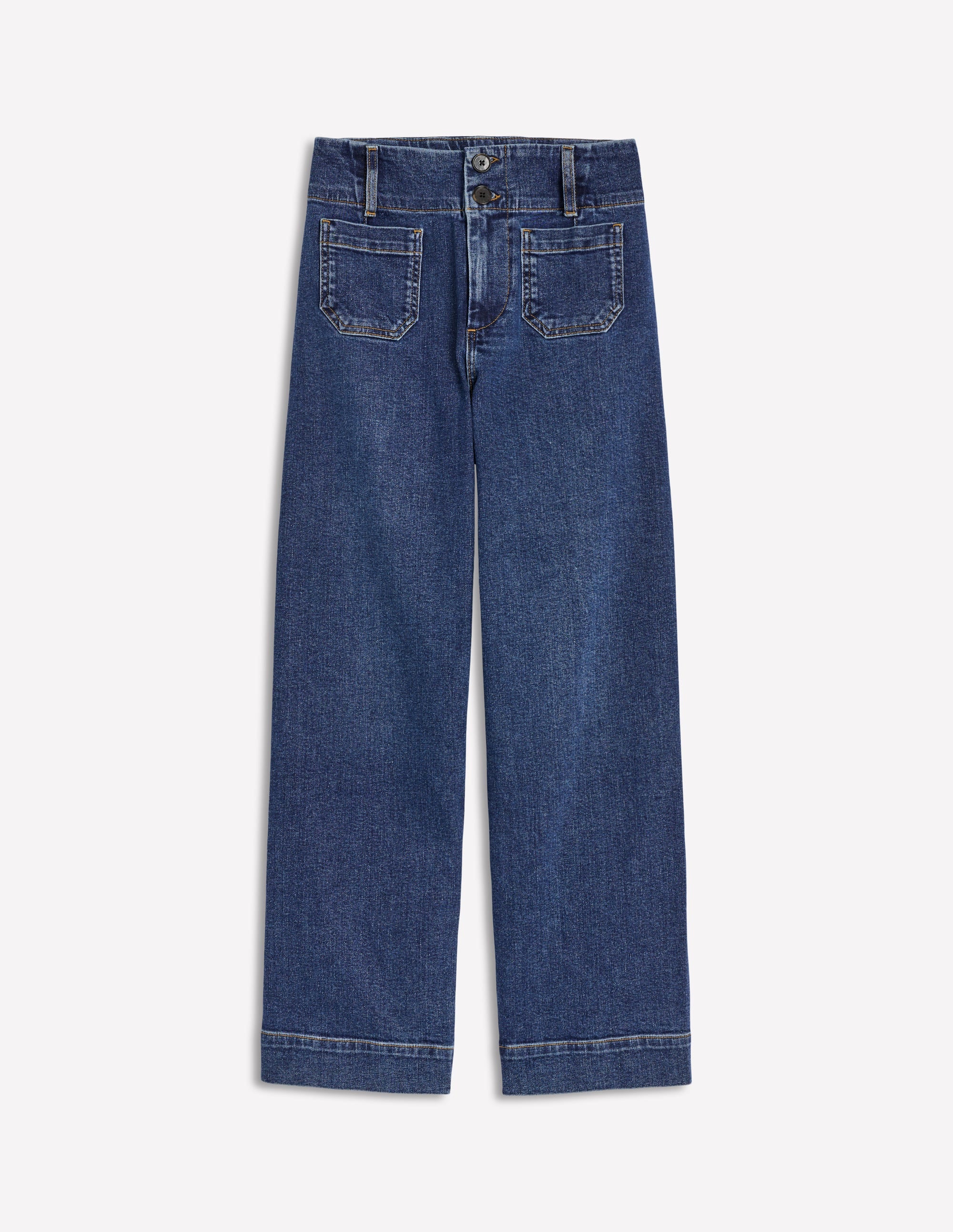 Primrose Cropped Jeans-Mid Vintage - Image 14