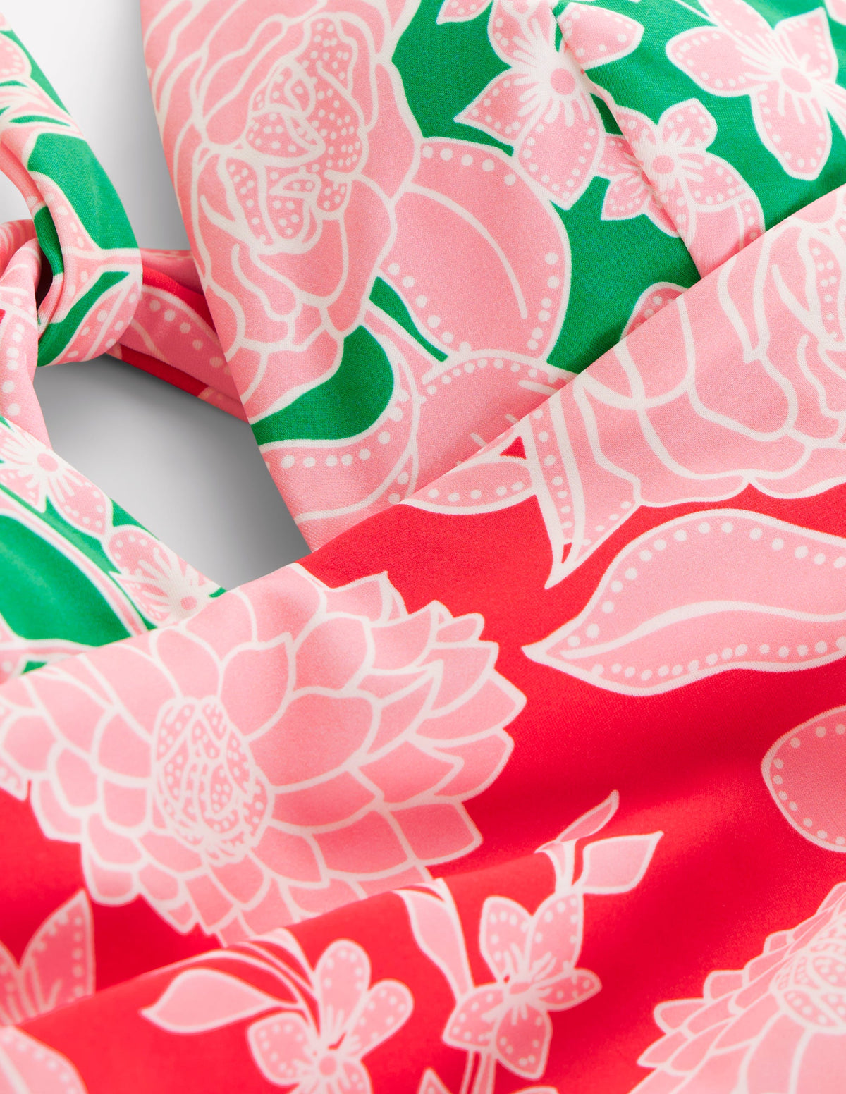Mykonos Deep V Swimsuit-Multi, Blossom Cascade - Image 8