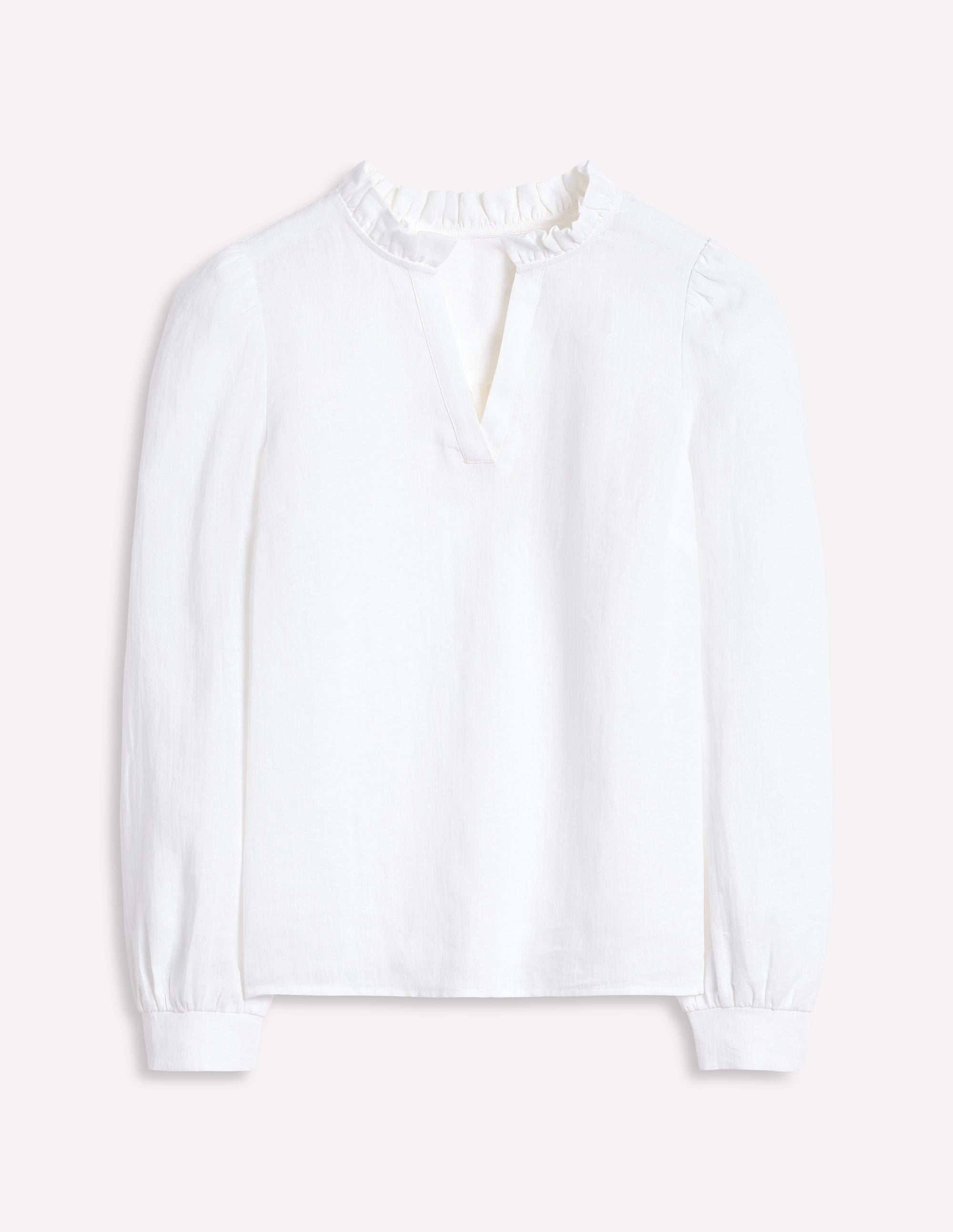 Grace Linen Top-White - Image 5
