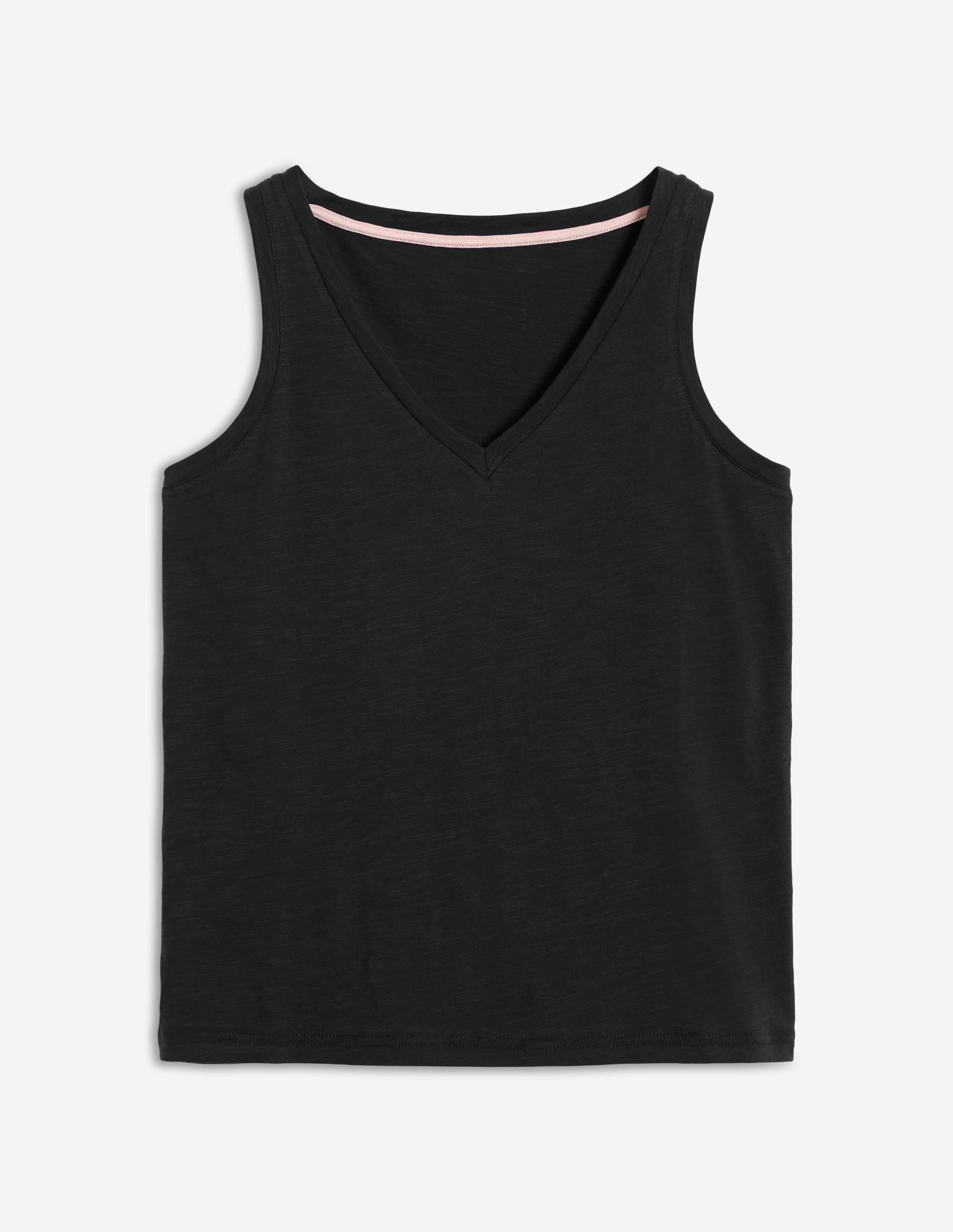 Sophie Slub Vest-Black - Image 5