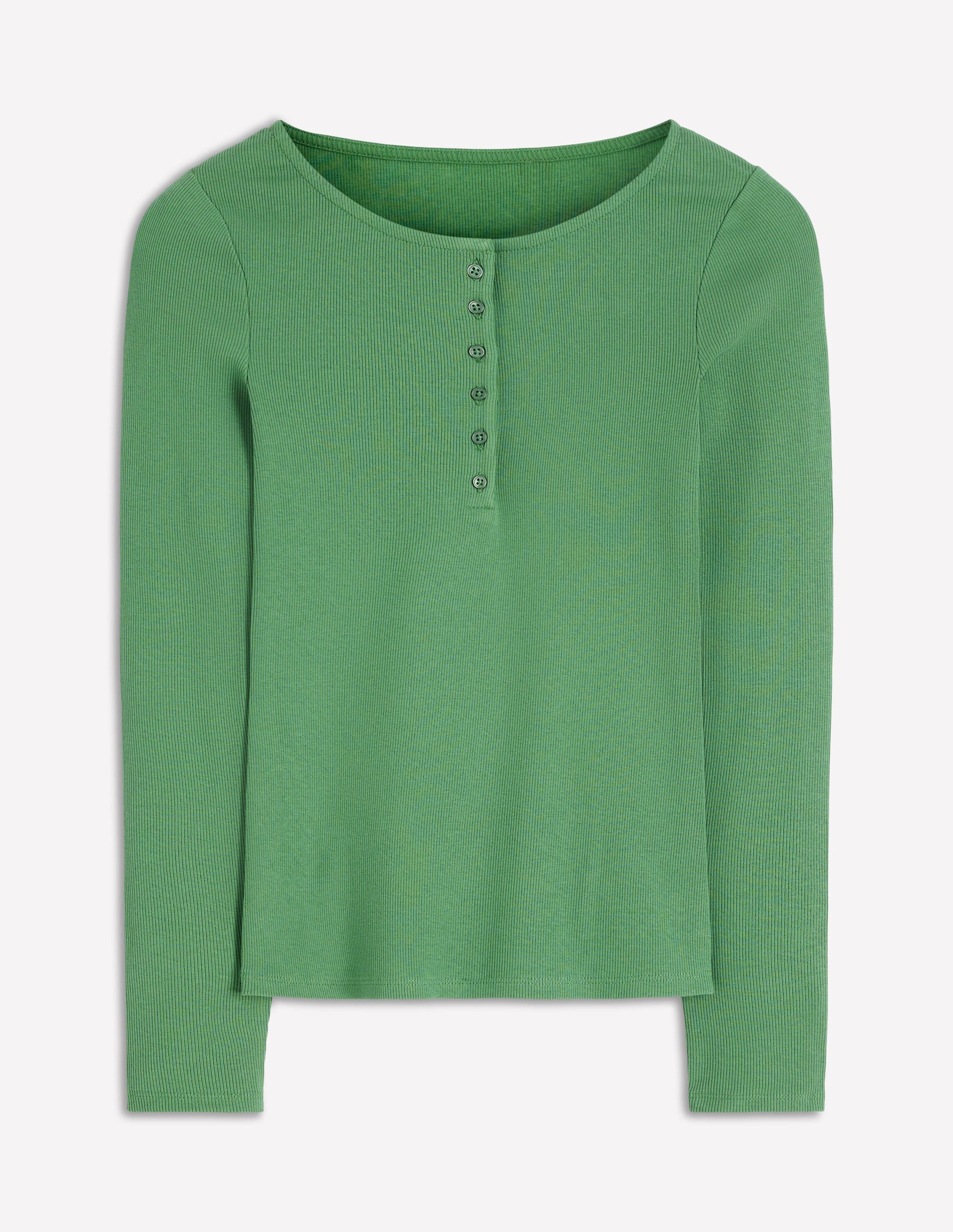 Rib Henley-Willow Green-5