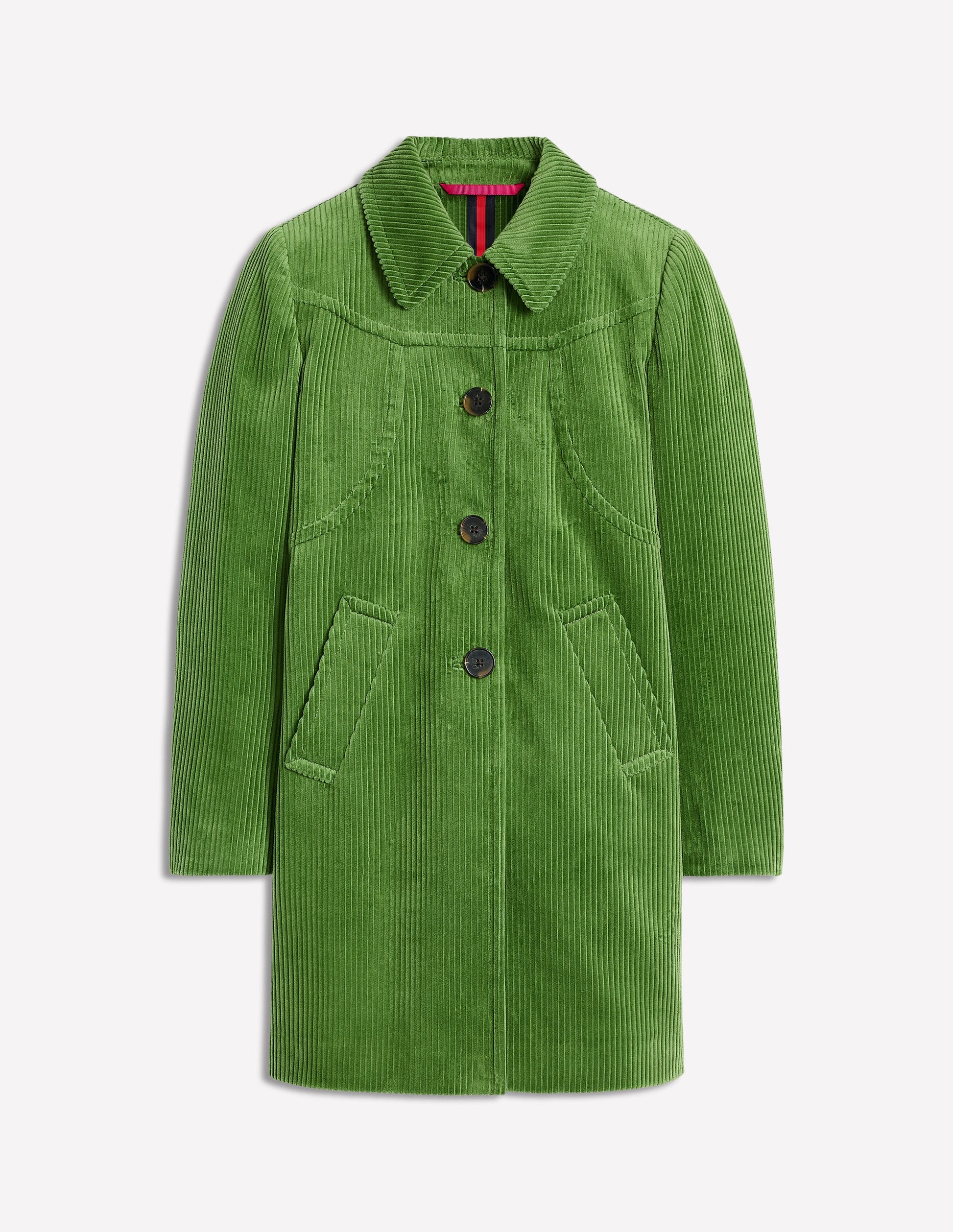 Lincoln Cord Coat-Promenade Green-7