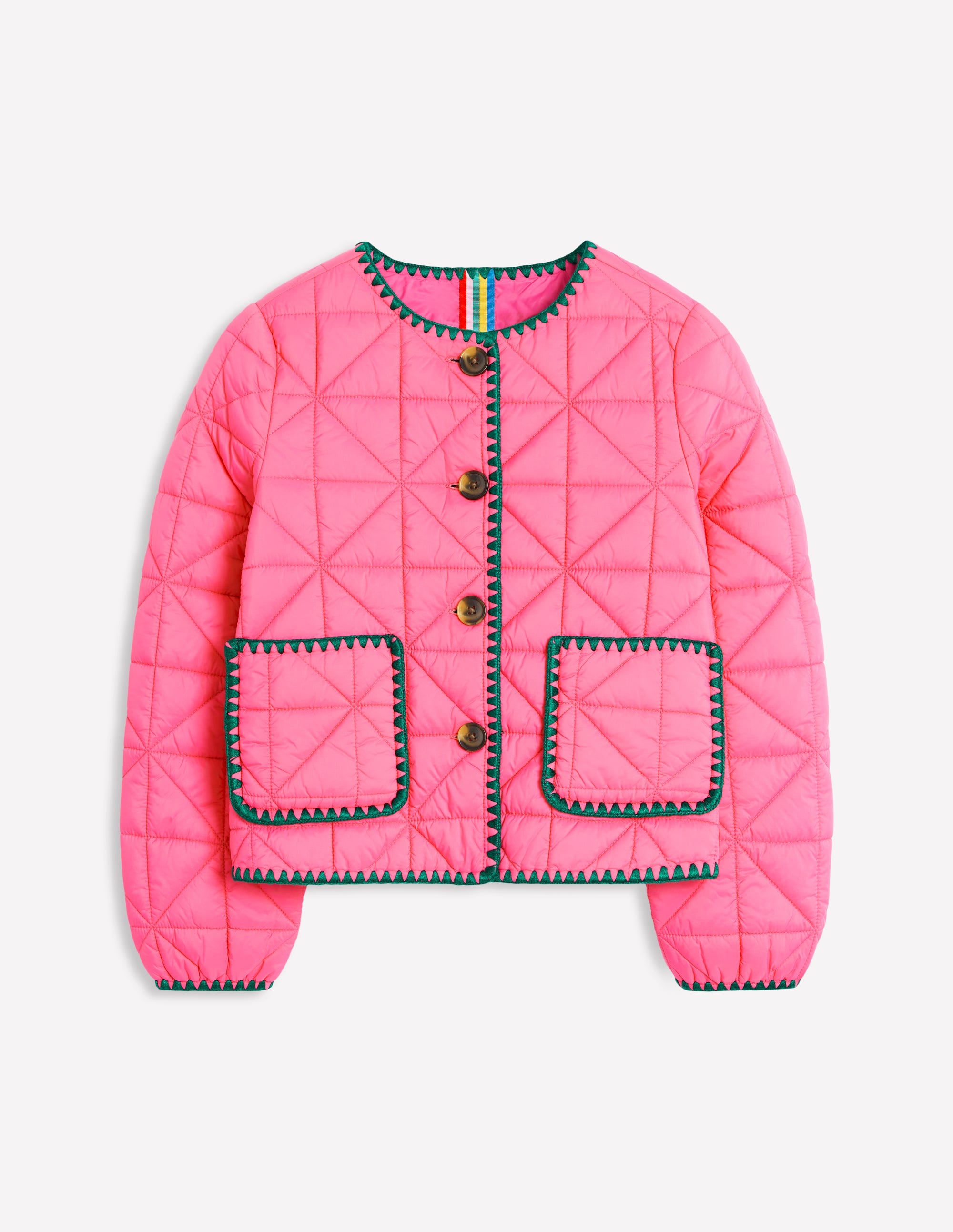 Highbury Casual Jacket-Sorbet Pink - Image 6