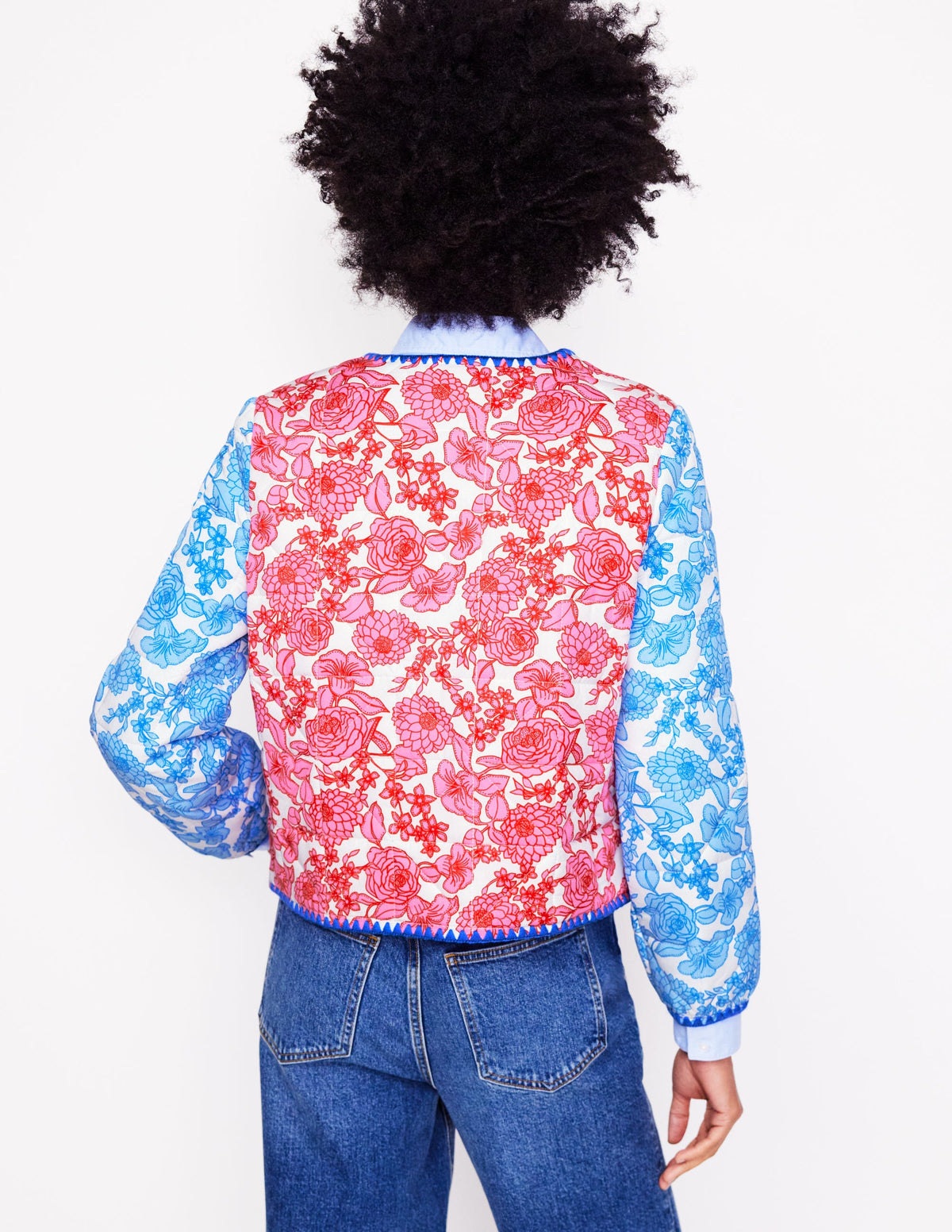Chelsea Quilted Jacket-Blossom Cascade - Image 3