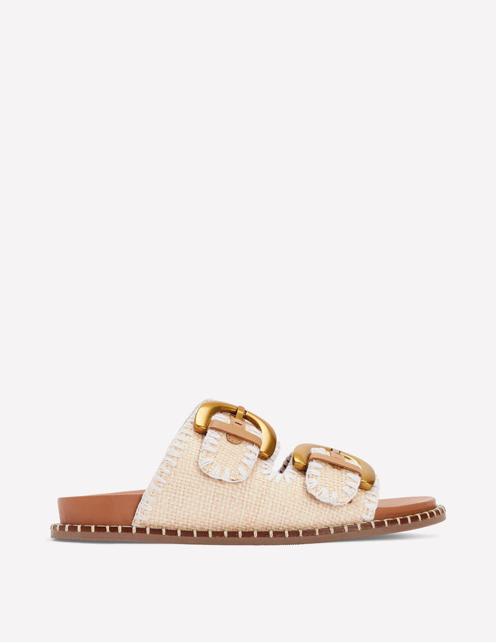 Alberta Footbed Sandal-Natural