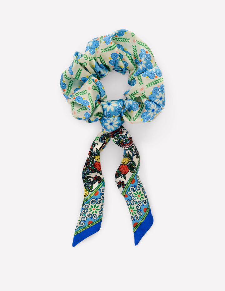 Scarf Scrunchie-Conversational