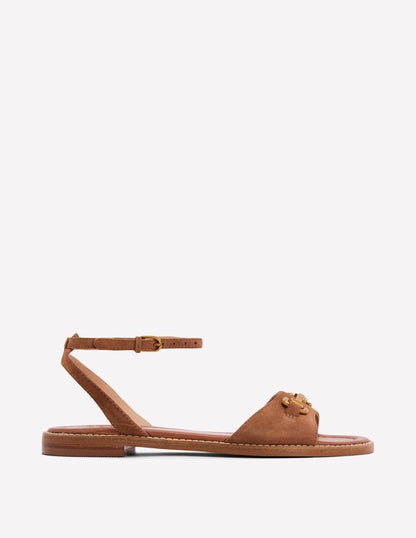 Iris Snaffle Flat Sandals-Ginger Snap-1