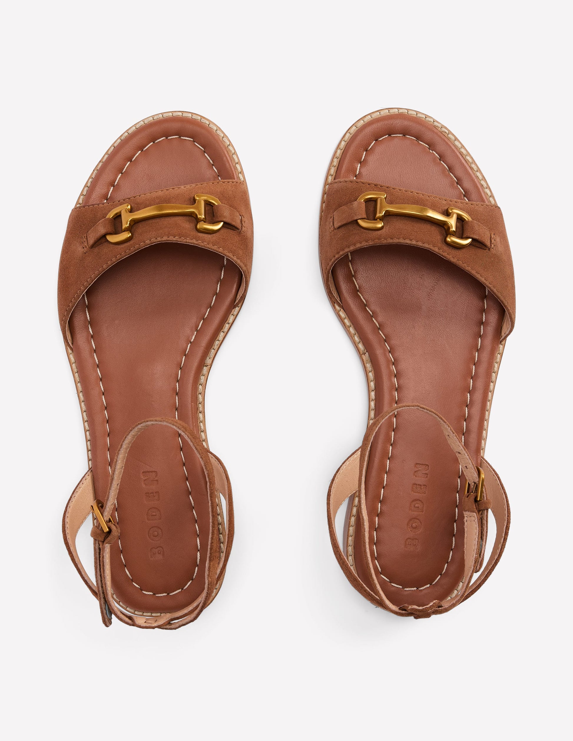 Iris Snaffle Flat Sandals-Ginger Snap-5