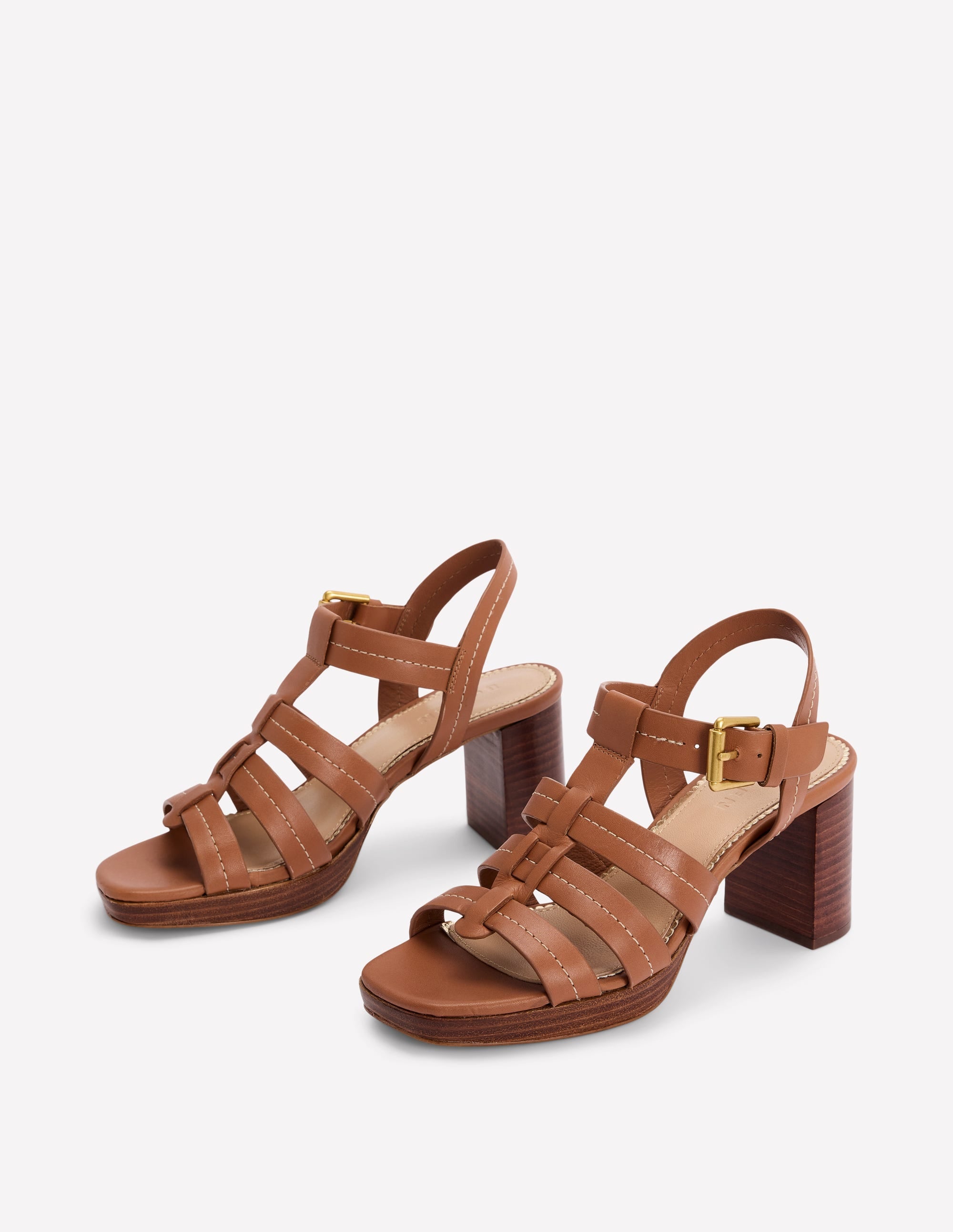 Platform Fisherman Sandal-Tan - Image 3