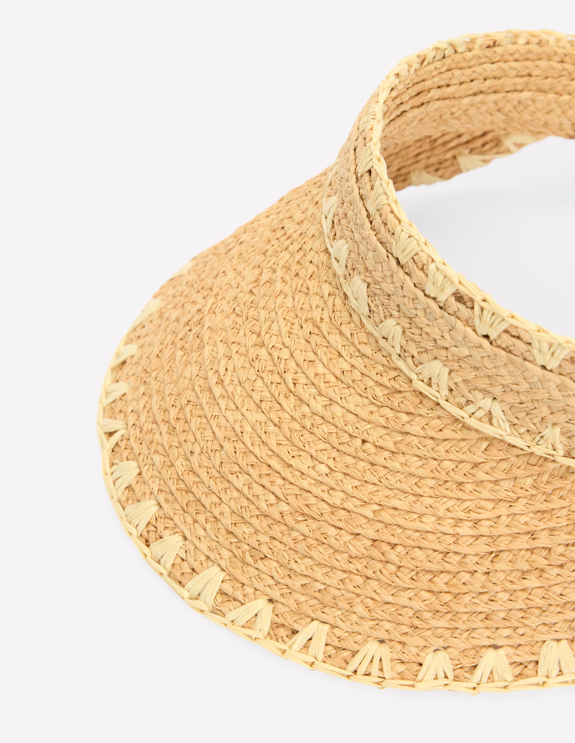 Whipstitch Visor-NATURAL - Image 4