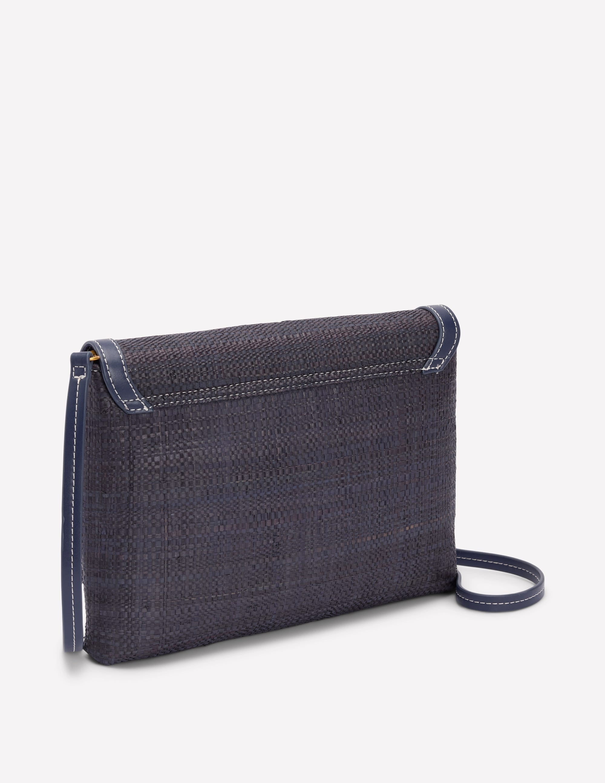 Snaffle Clutch Bag-Navy - Image 3