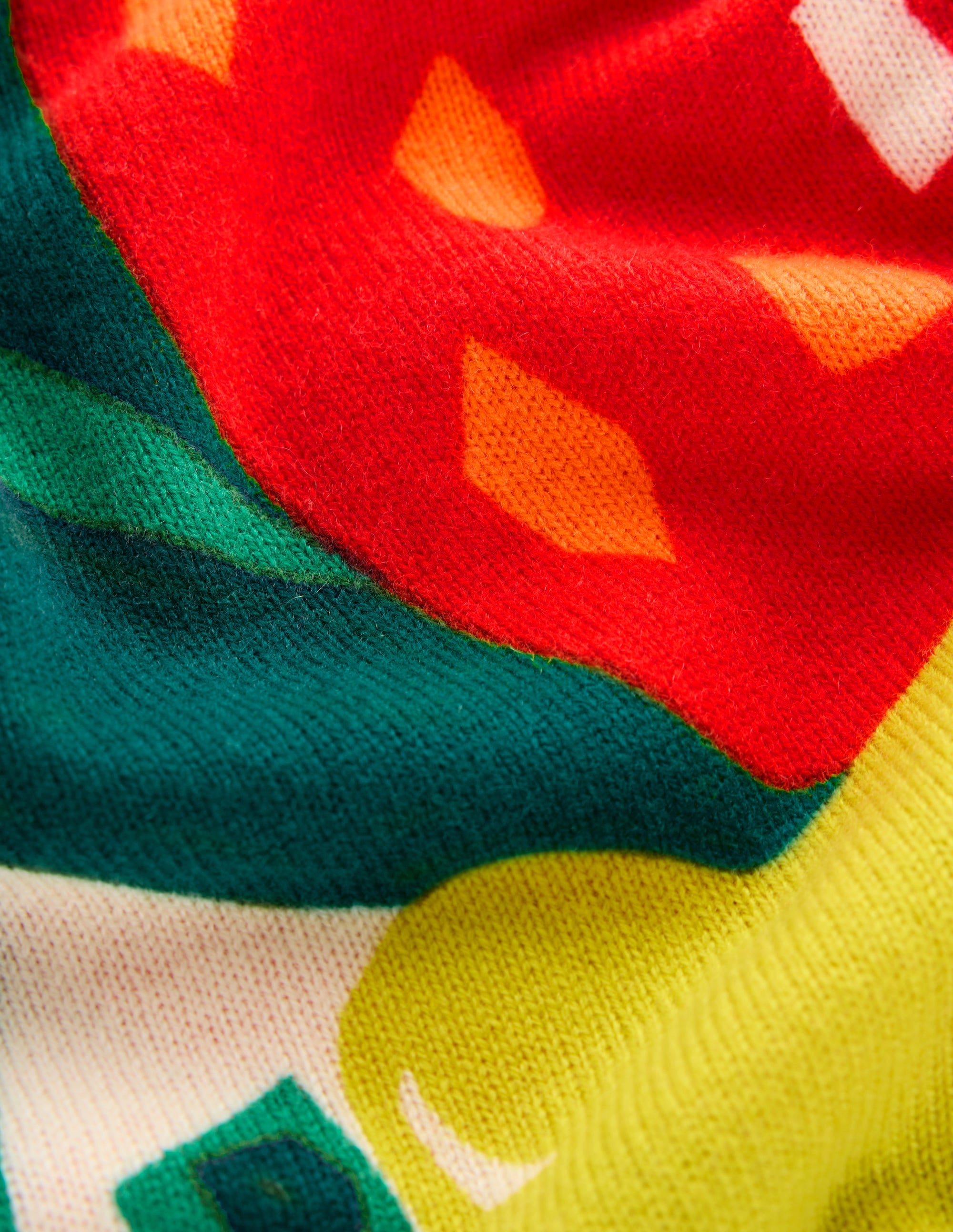 Lydia Cashmere Jumper-Multi, Summer Fruits - Image 9