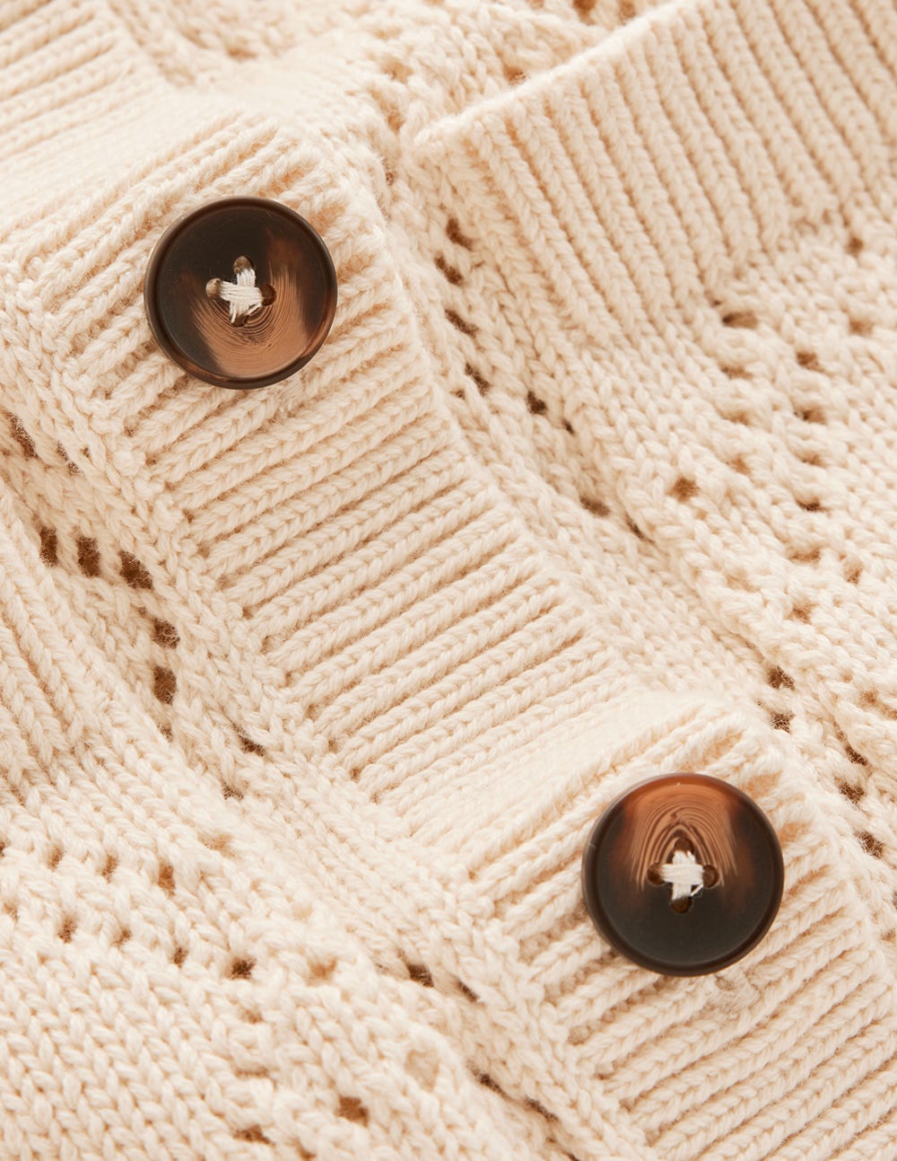 Astrid Knitted Shirt-Warm Ivory - Image 7