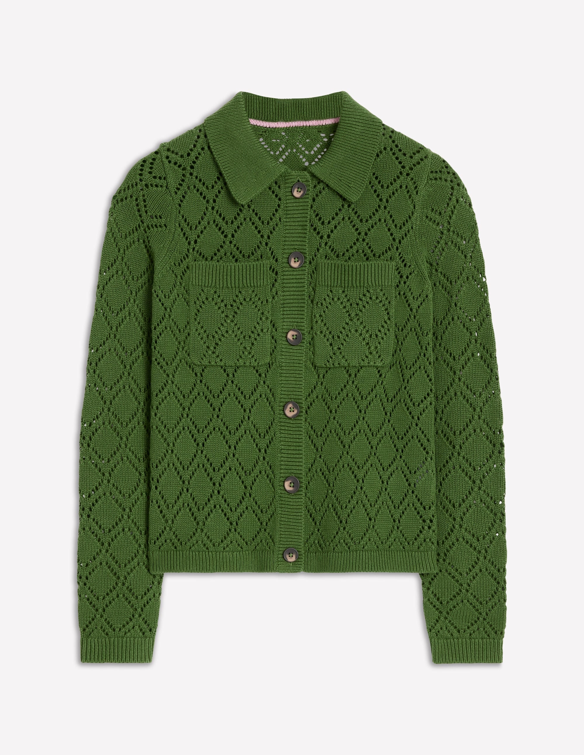 Astrid Knitted Shirt-Promenade Green - Image 5
