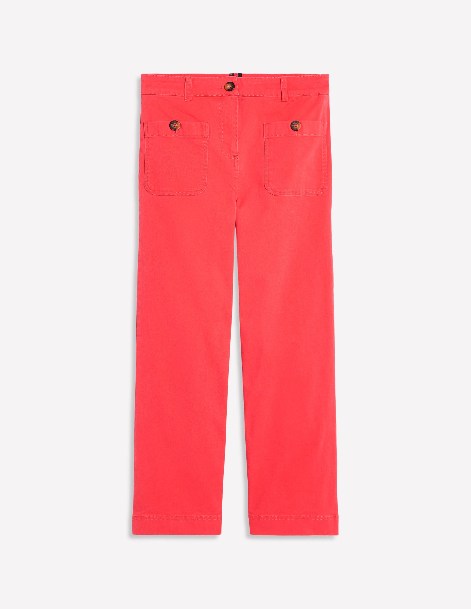 Patch Pocket Crop Chino-Jam Red - Image 5