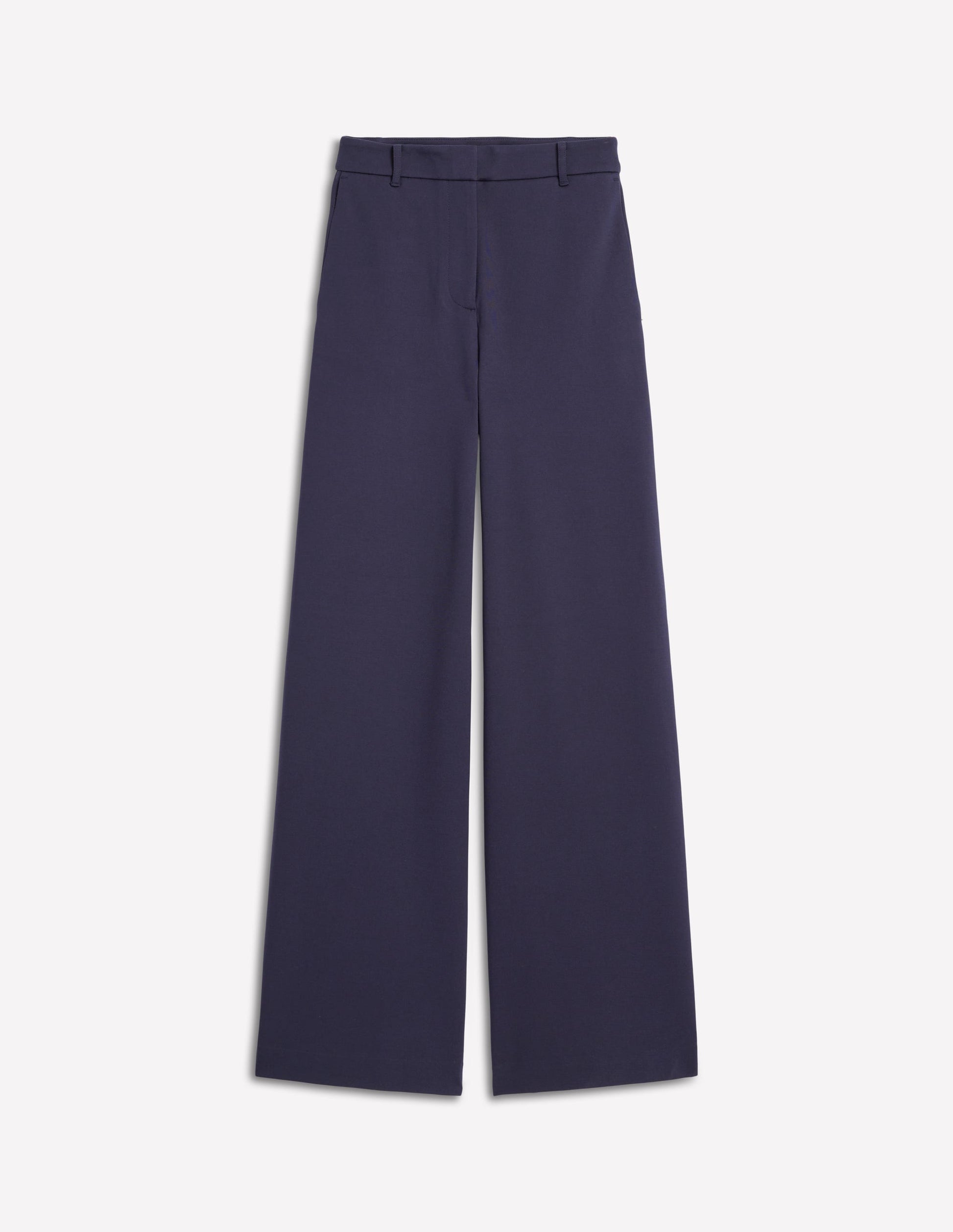 Belgravia Ponte Trousers-Navy-6