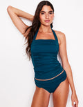Classic Fold Bikini Bottoms-Oceanside Blue