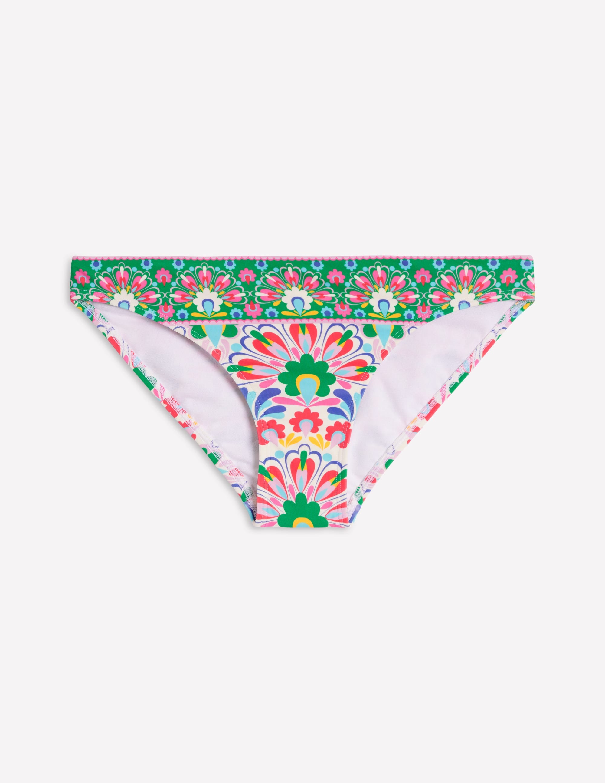 Porto Bikini Bottoms-Multi, Decorative Dandelion - Image 5