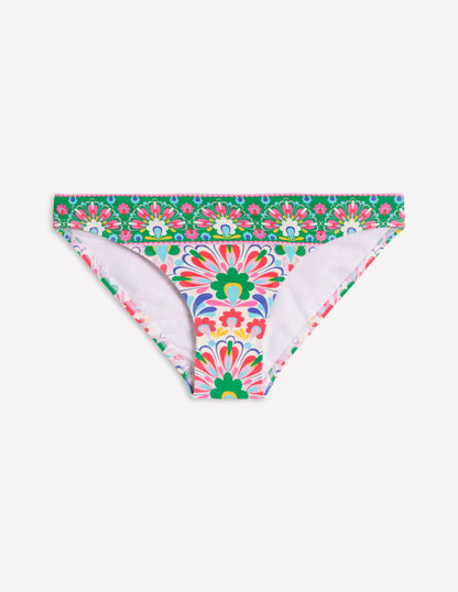 Porto Bikini Bottoms-Multi, Decorative Dandelion-5