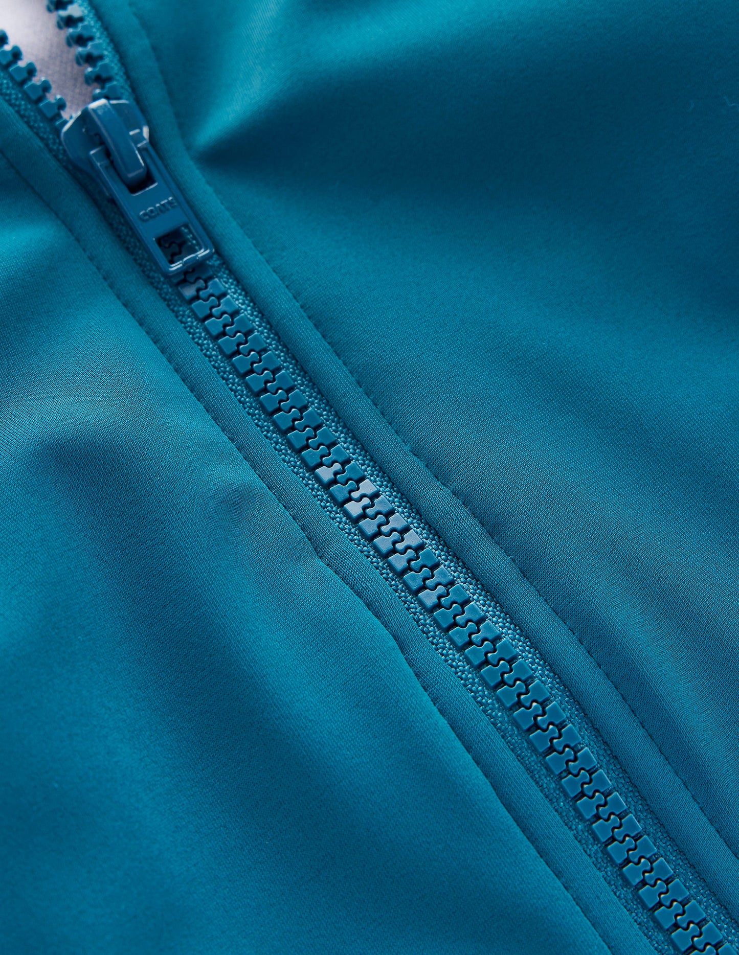 Sporty Raglan Sleeve Swimsuit-Oceanside Blue