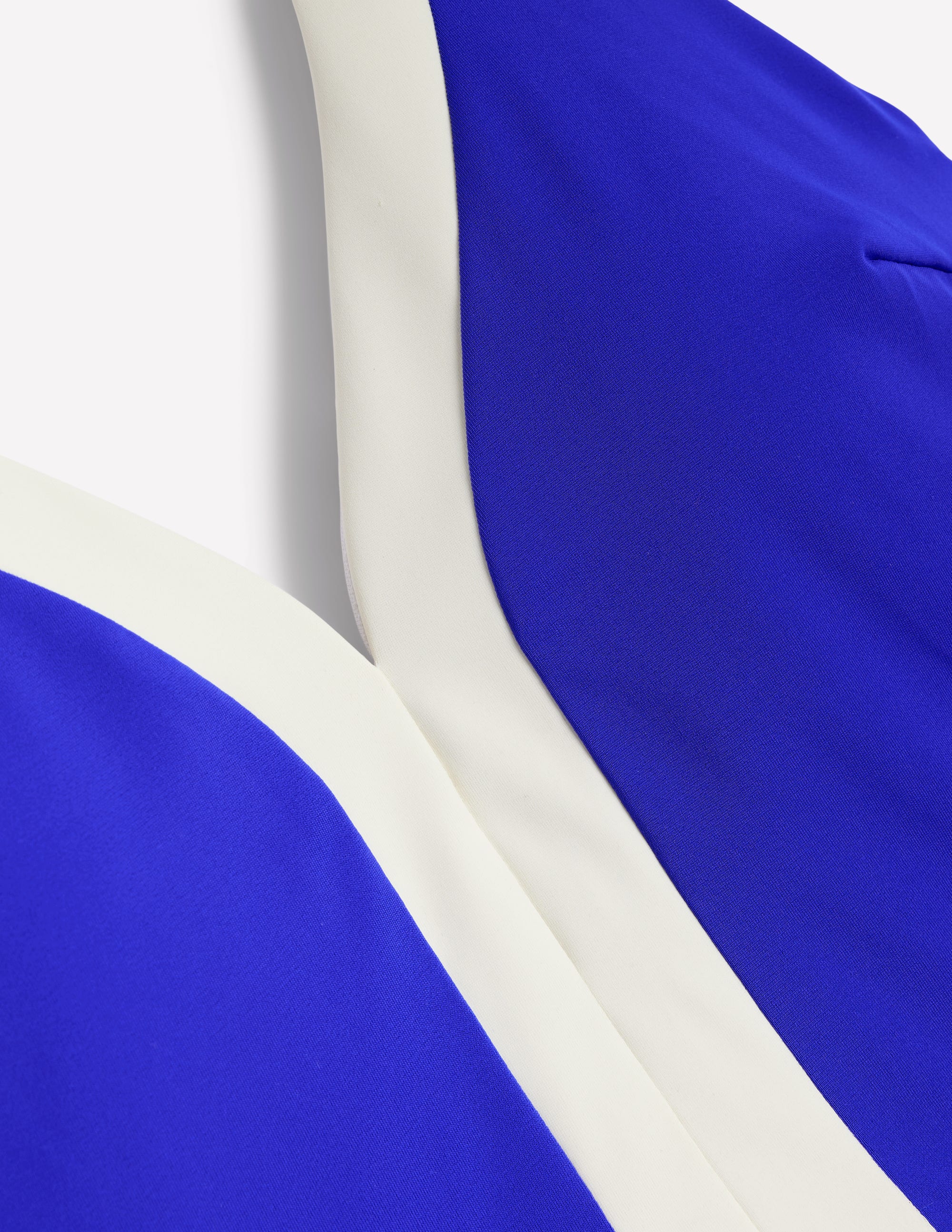 Ios V Panel Swimsuit-Cobalt Blue/Ivory - Image 8