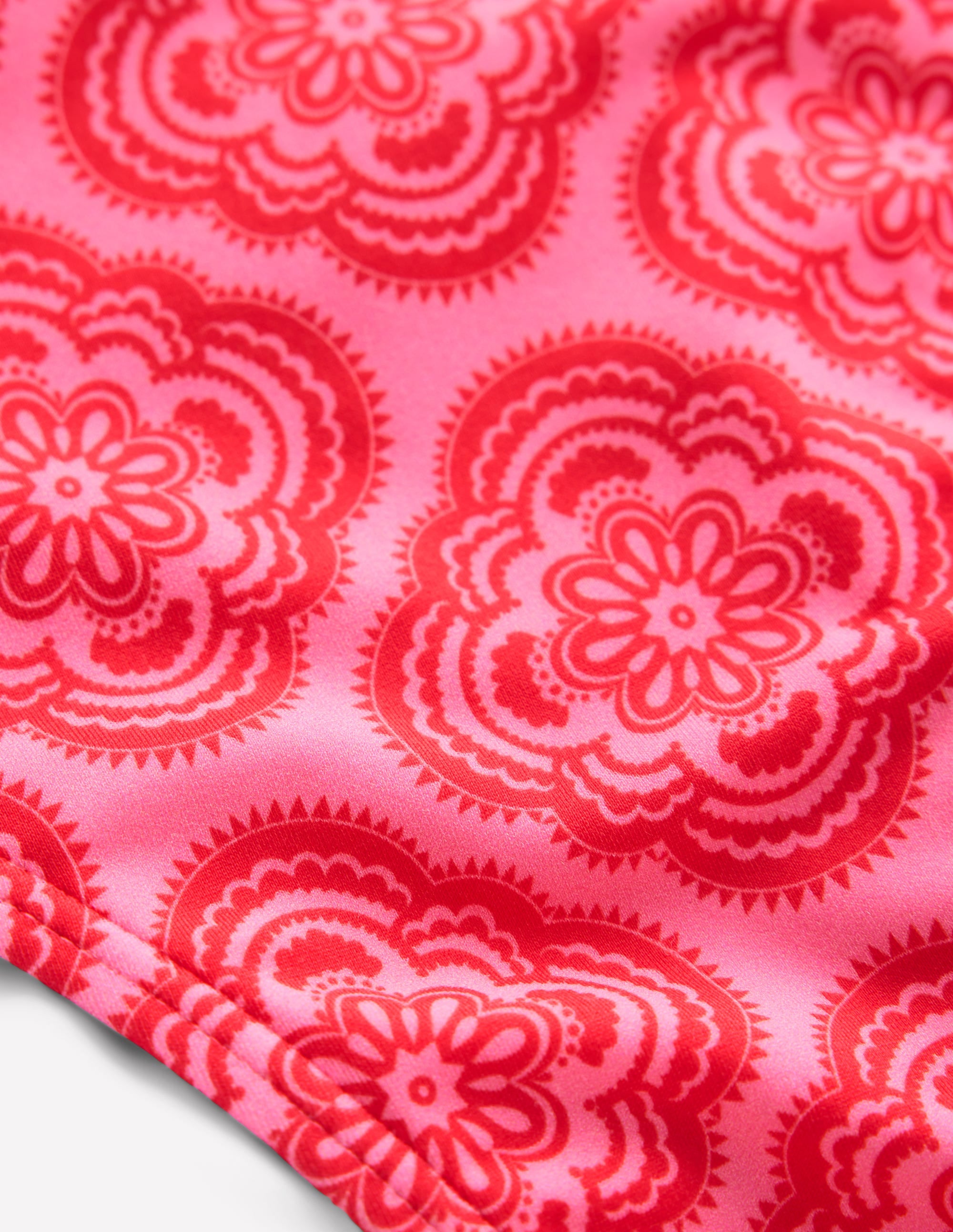 Tie Side Bikini Bottoms-Pink Rose, Botanic Blush - Image 7