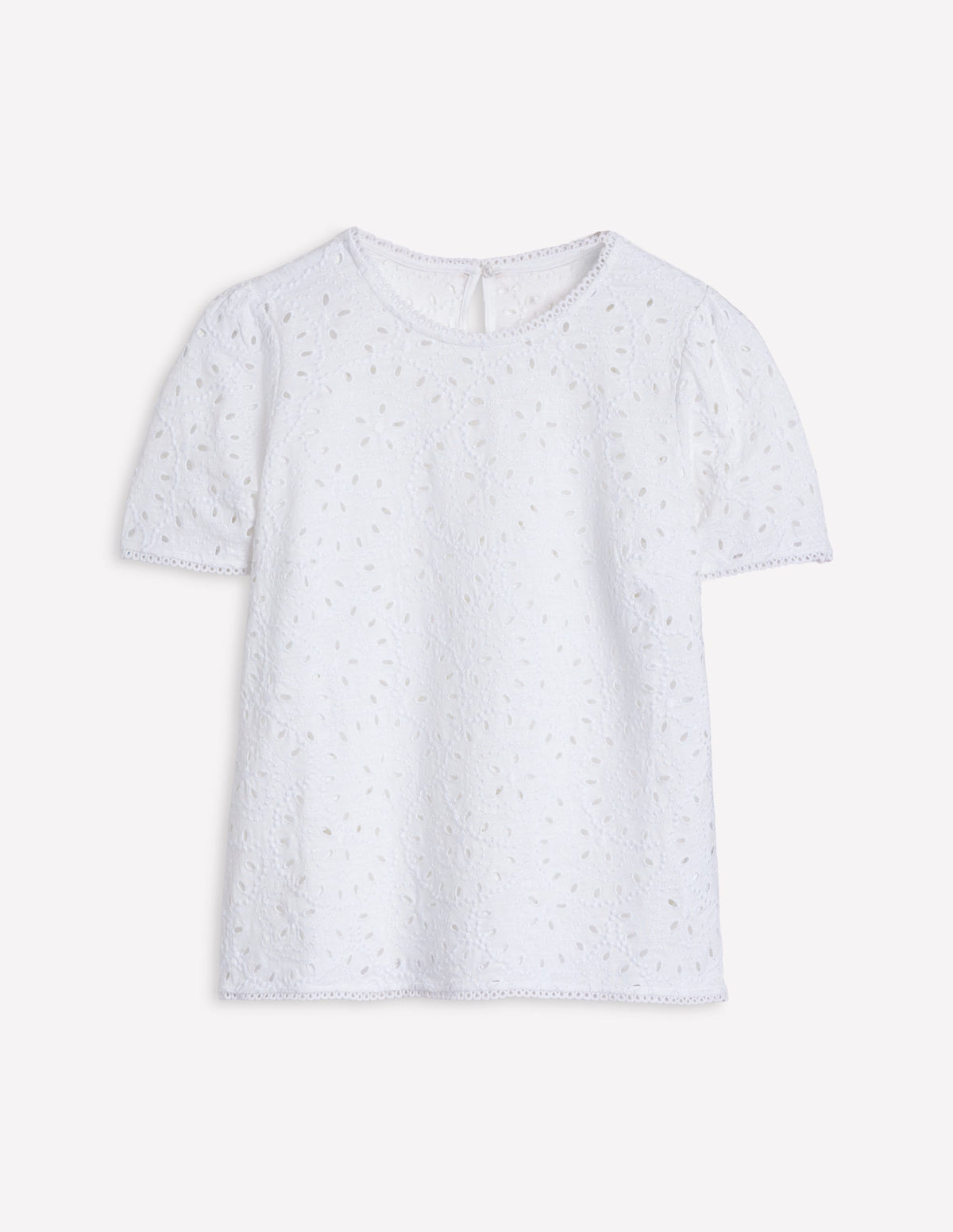 Edi Embroidered Top-White - Image 5