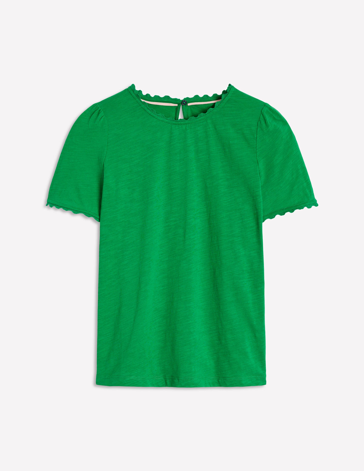 Ali Ricrac T-shirt-Rich Emerald - Image 5