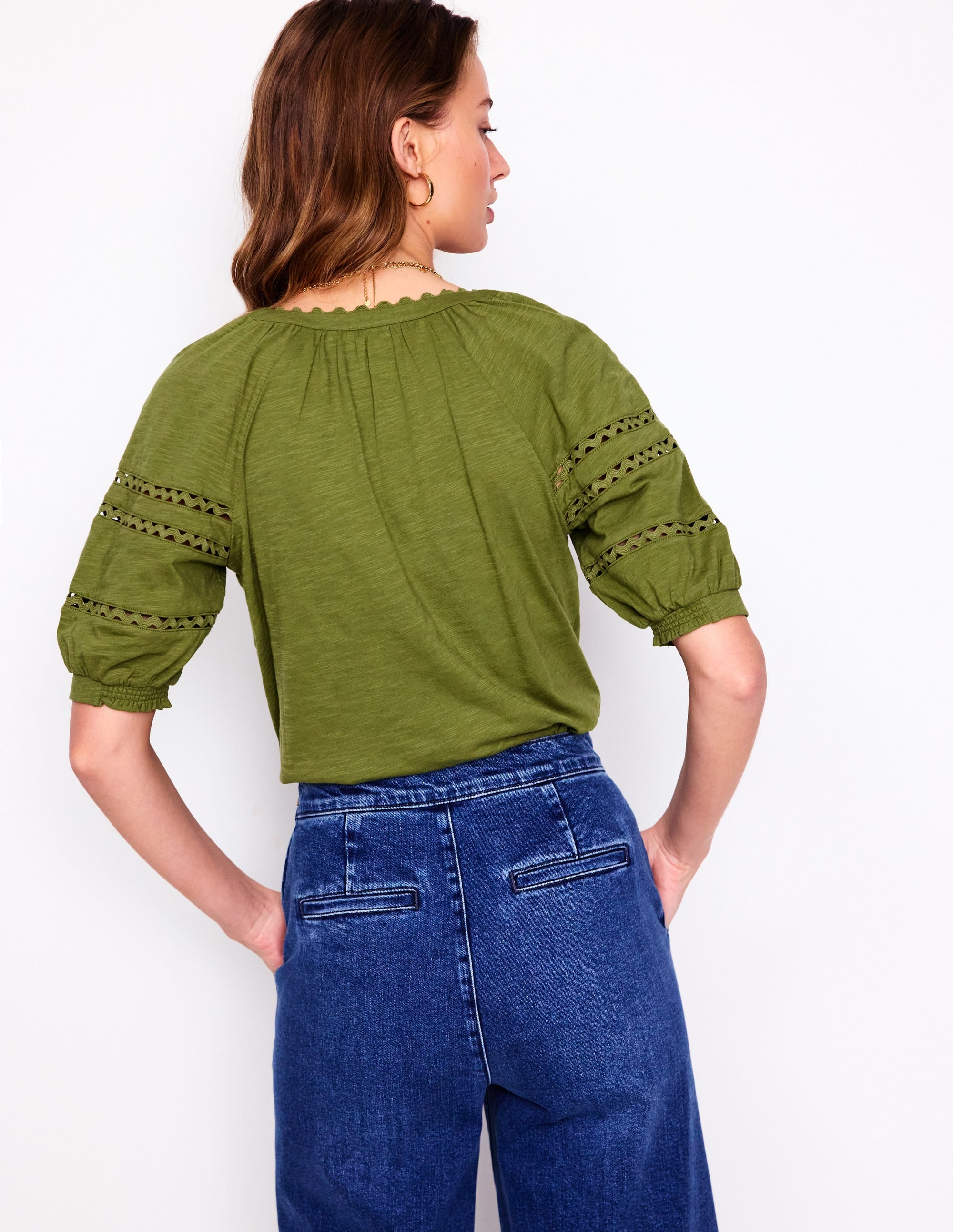 Maisy Rikrak Trim Top-Mayfly - Image 4