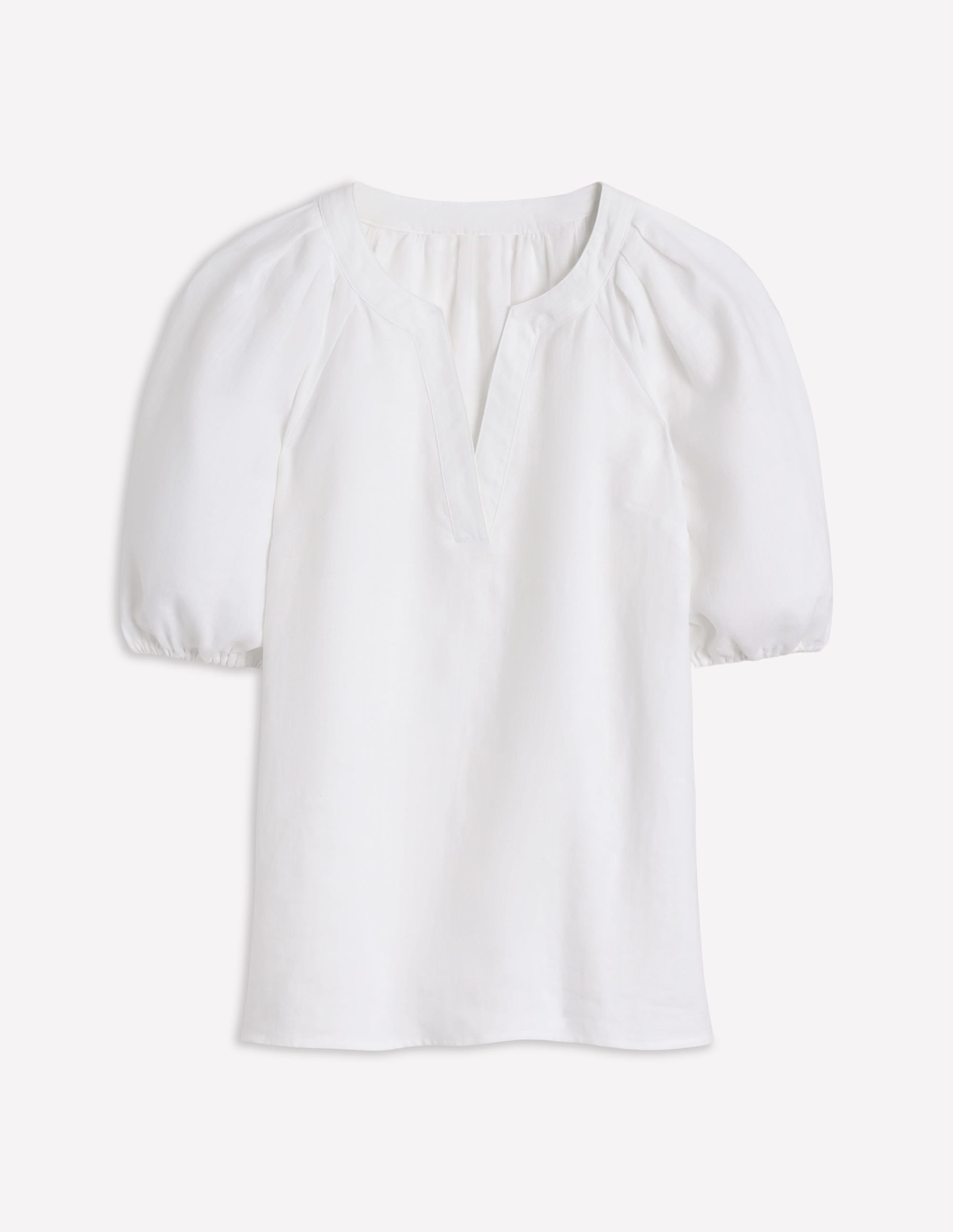 Brooke Linen Top-White - Image 8