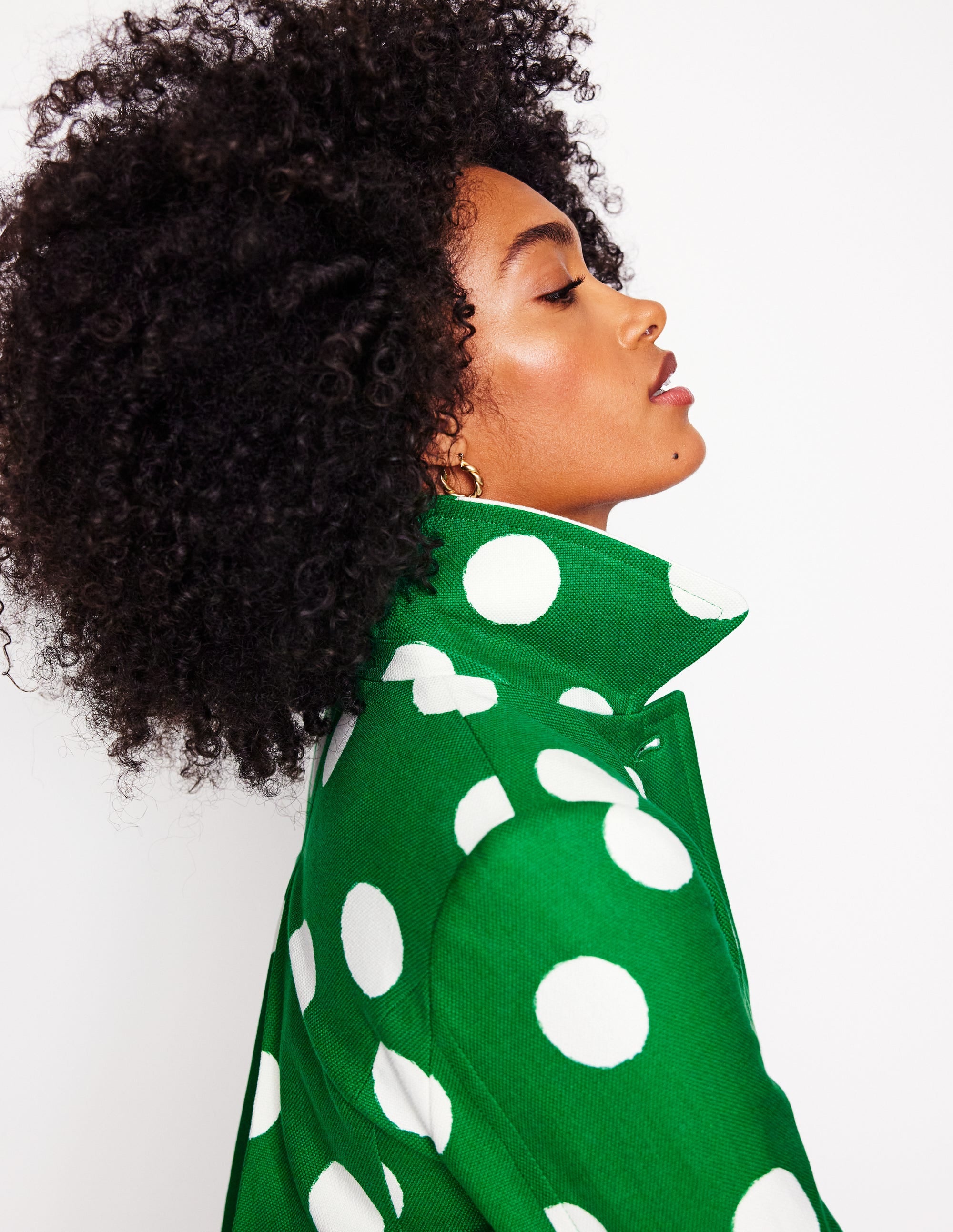 Occasion Coat-Abstract Dot - Image 3
