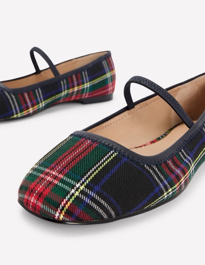 Thea Mary Jane Ballet Flats-Check-4