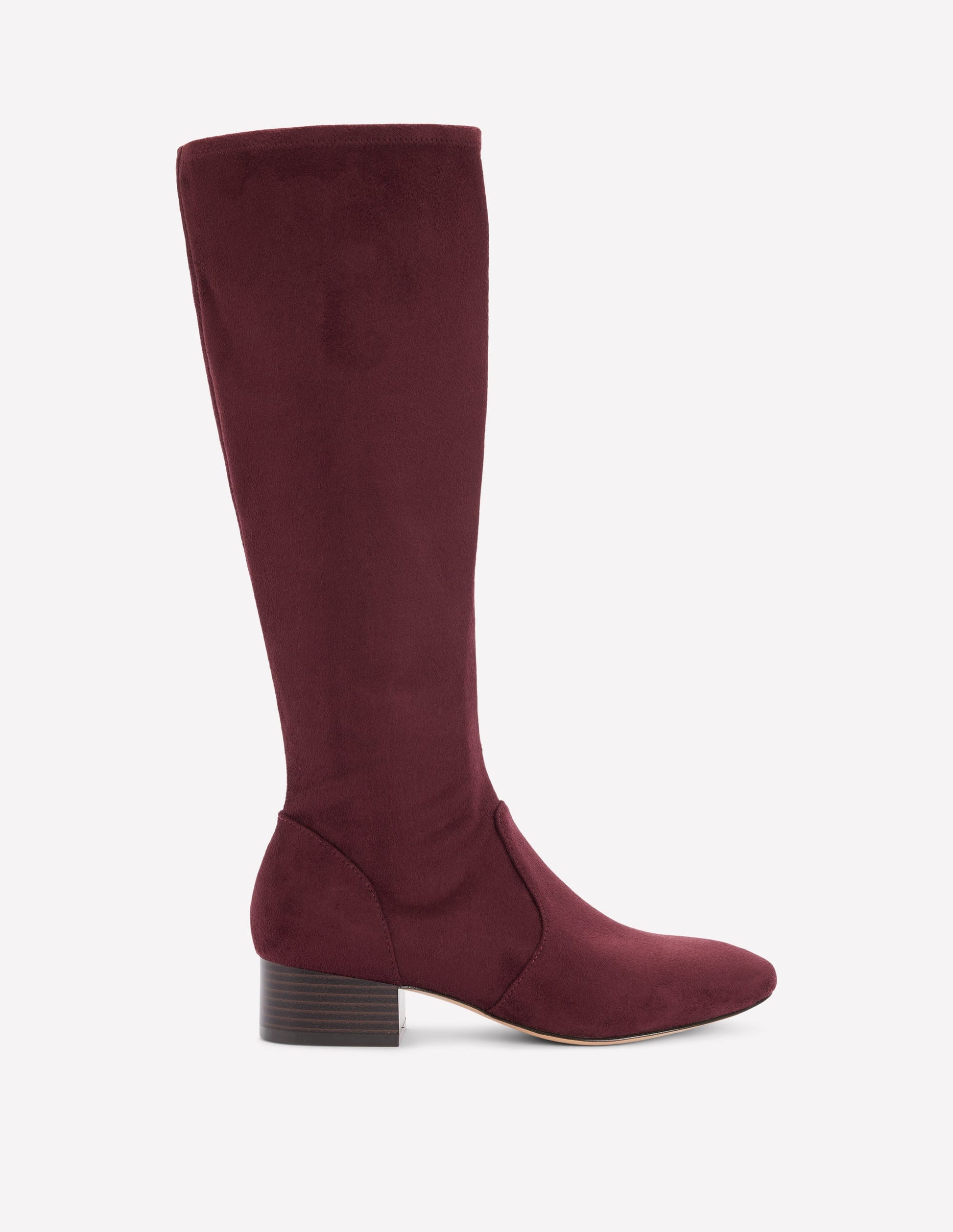 Flat Stretch Knee Boots-Chestnut Boden AU - Main Image