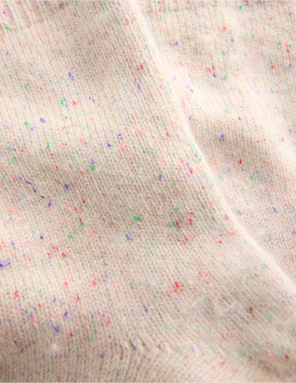 Cashmere Socks-Nepped Ivory-4