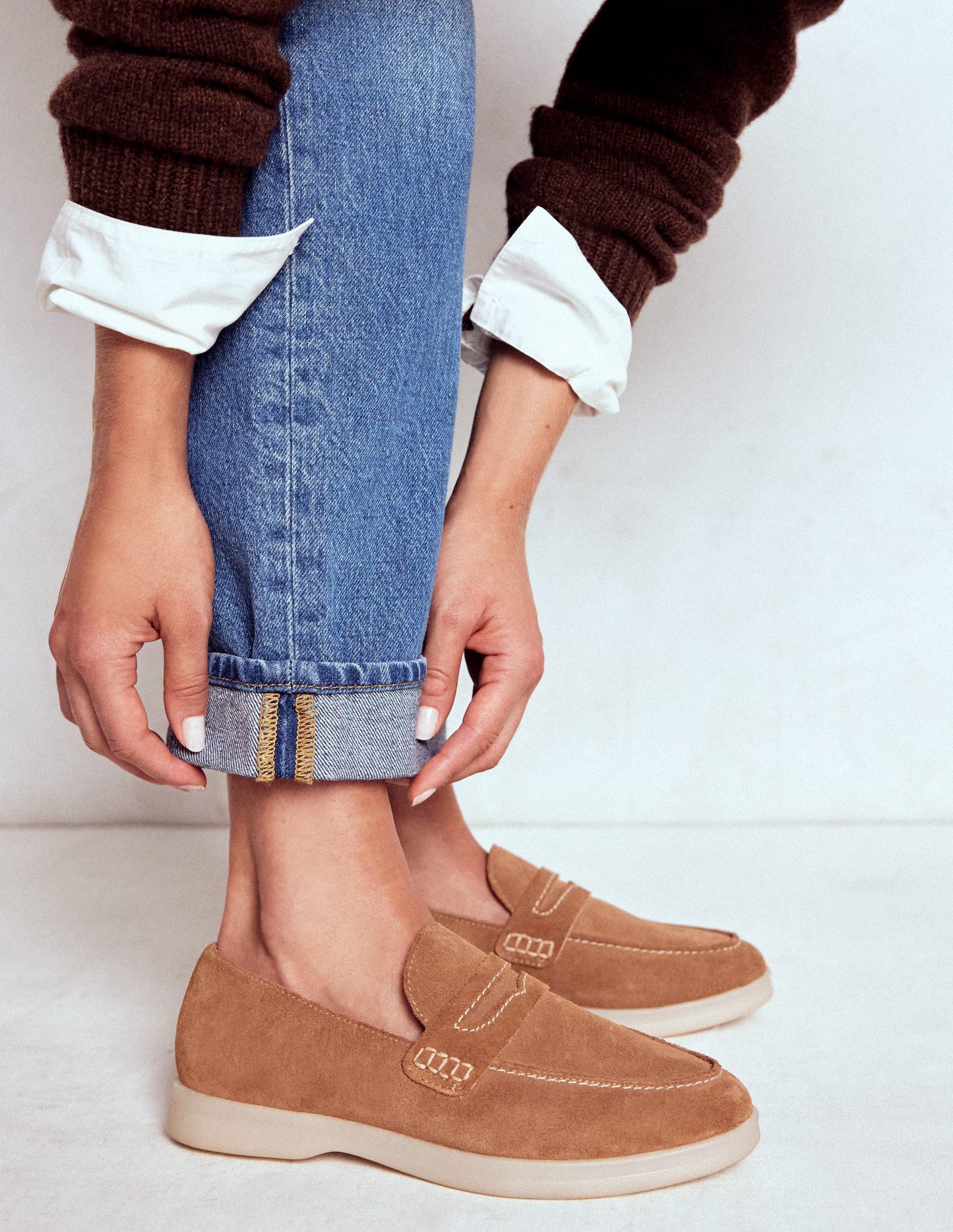 Easy soft loafers-Tan