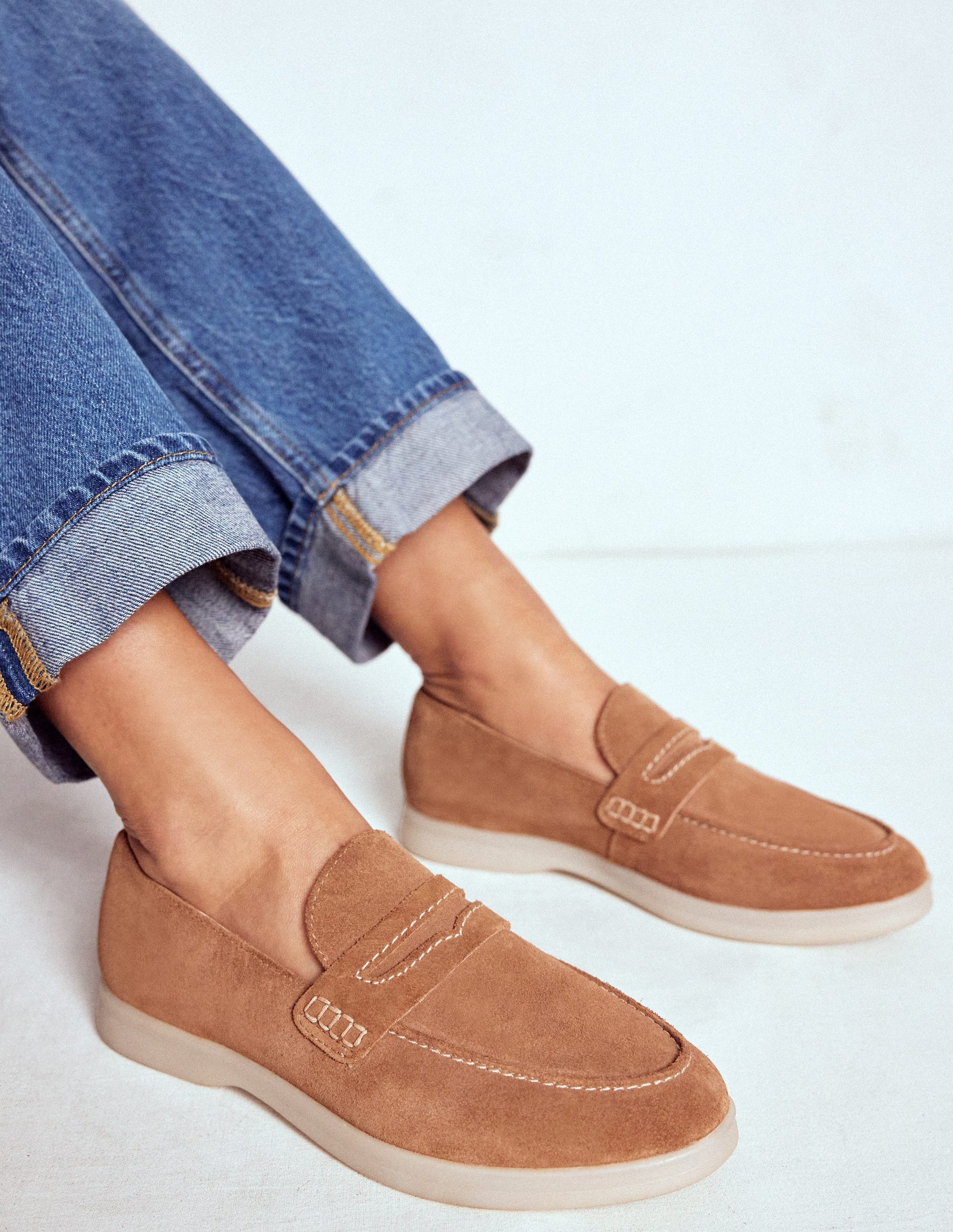 Easy soft loafers-Tan-2