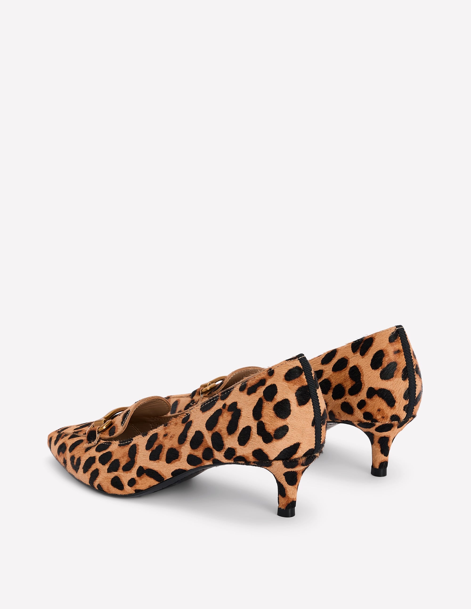 Iris Heel Snaffle Point Loafer-Leopard - Image 5