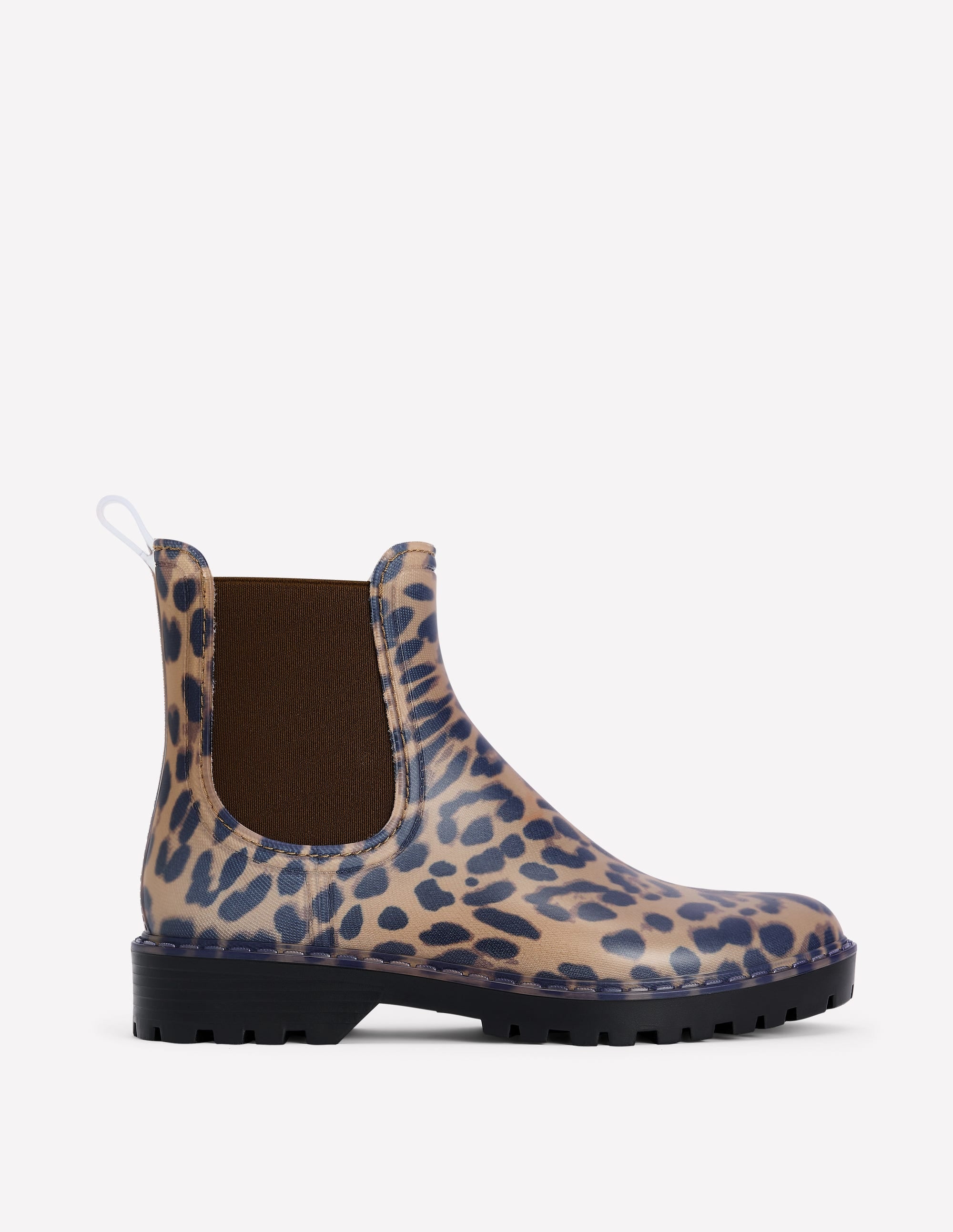 Chelsea Wellie Boots-Leopard - Image 1
