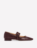 Vic Chisel Toe Mary Janes-Oxblood