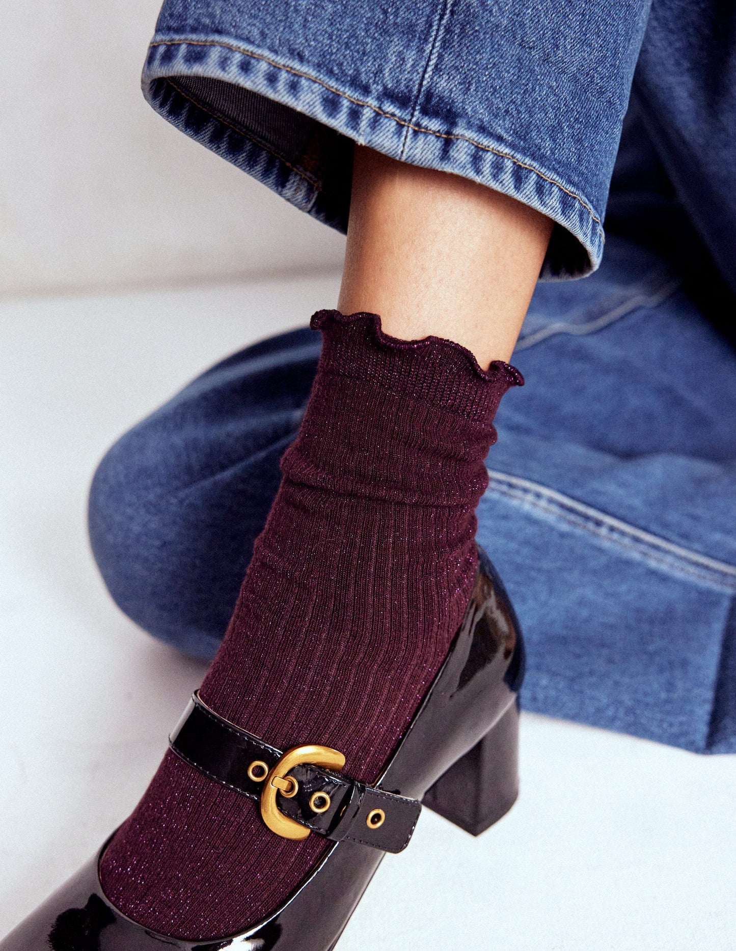 3-Pack Sparkle Socks-Multi