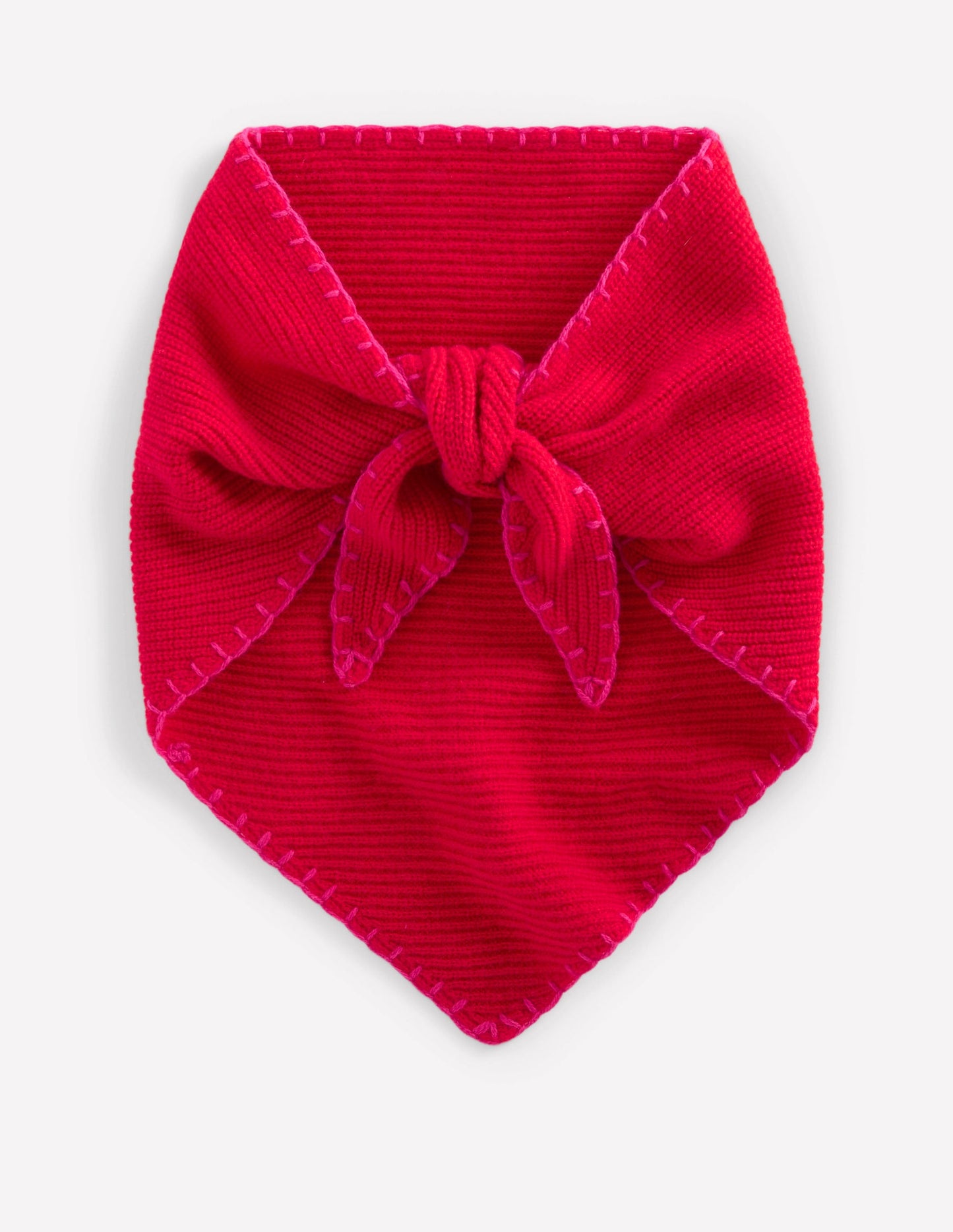 Wool Neckerchief-Plain Red